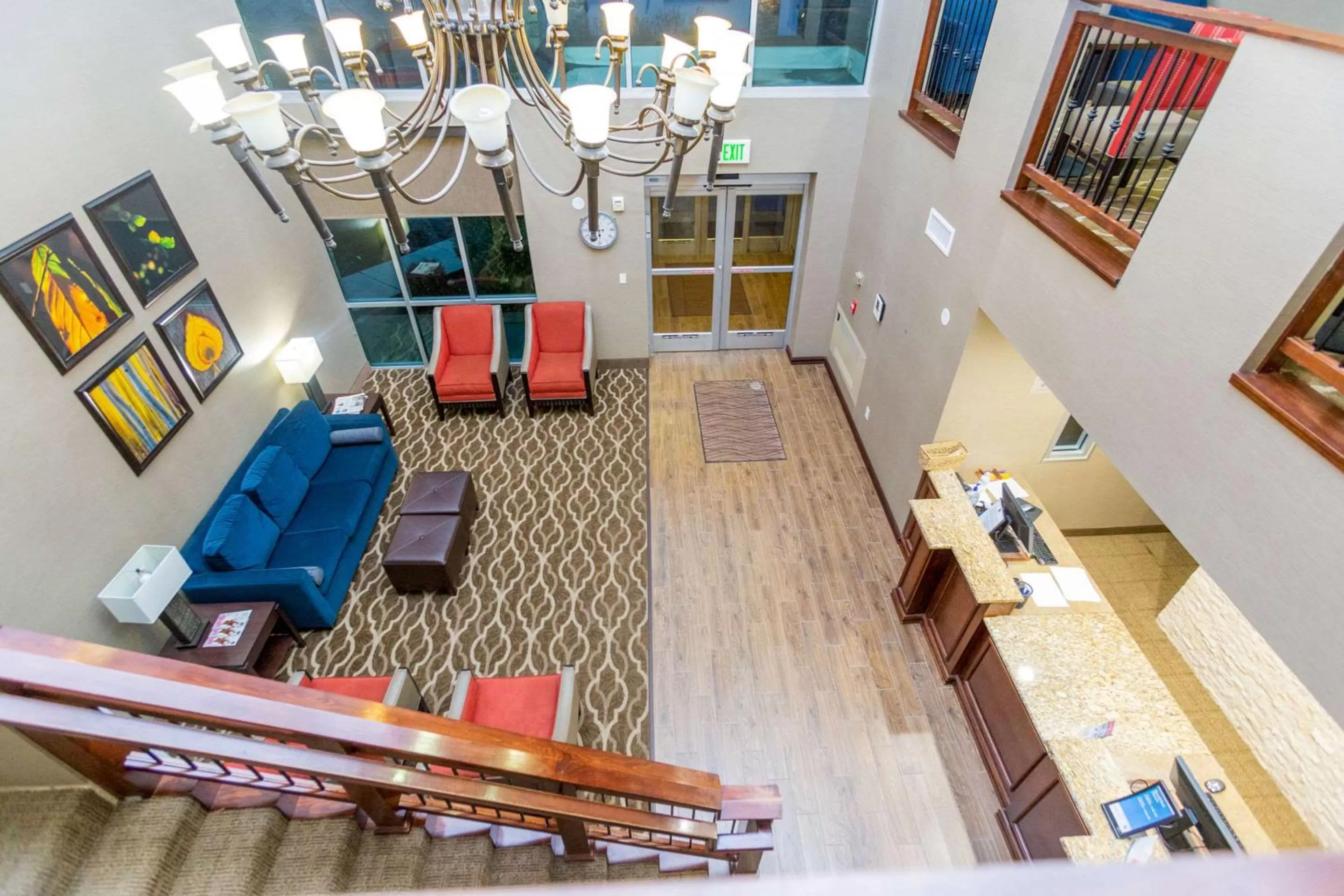 Lobby or reception in Comfort Inn Salt Lake City Downtown