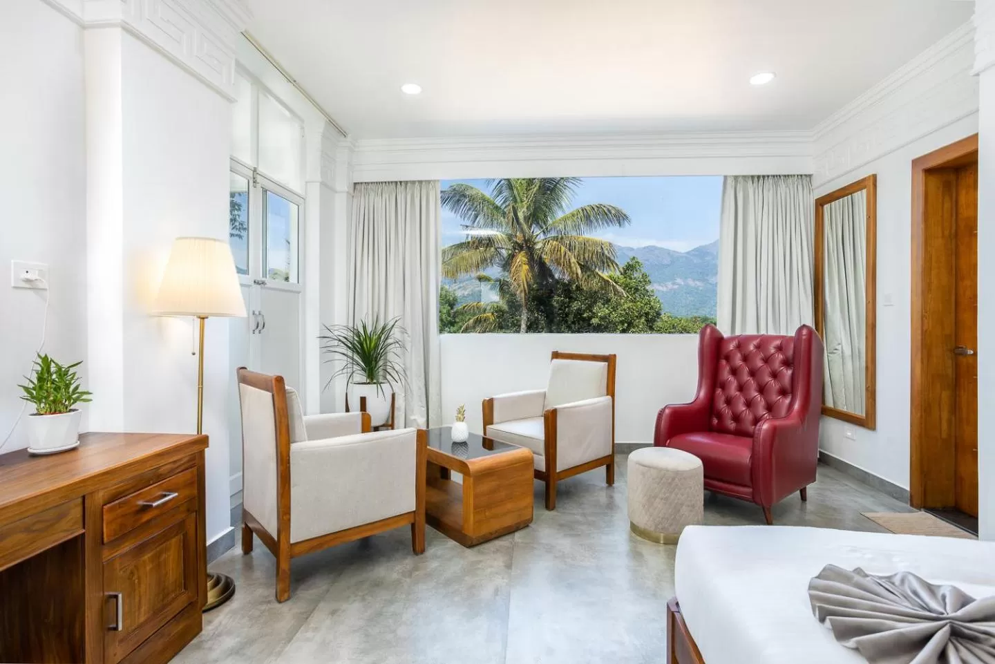 Natural landscape, Seating Area in HOTEL WHITE HOUSE, Munnar