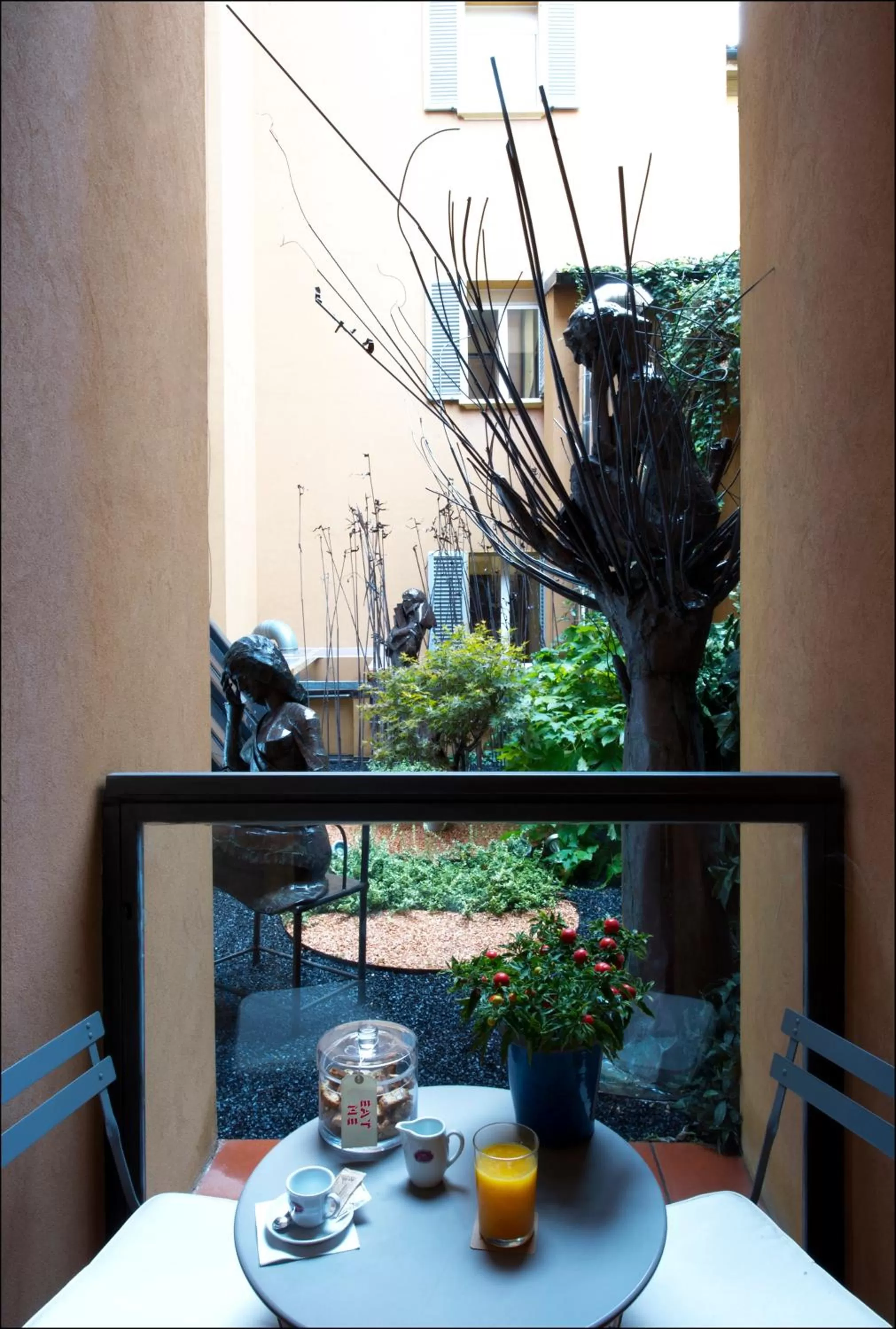 Balcony/Terrace in Phi Hotel Bologna