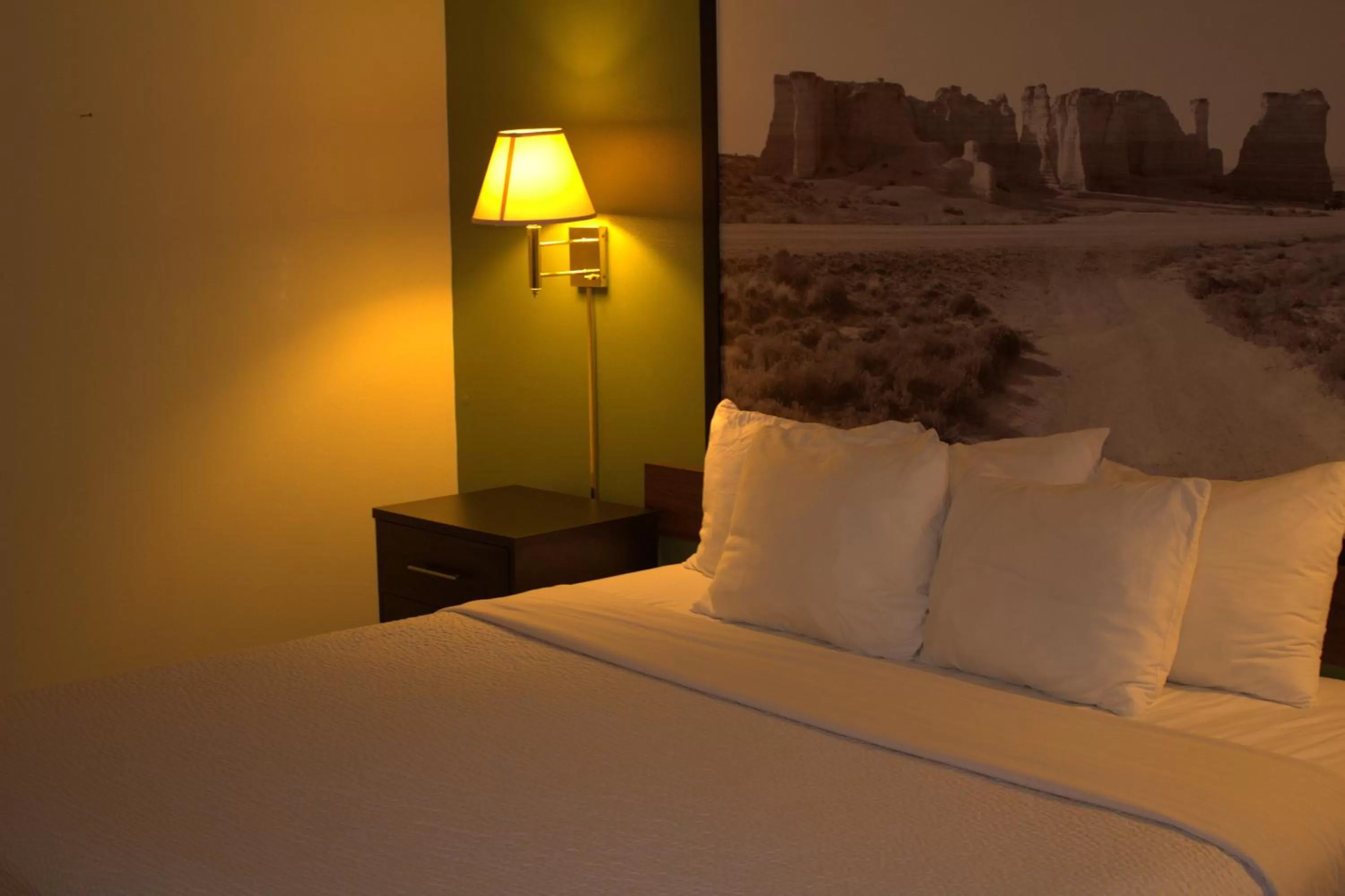 Bed in Super 8 by Wyndham Colby