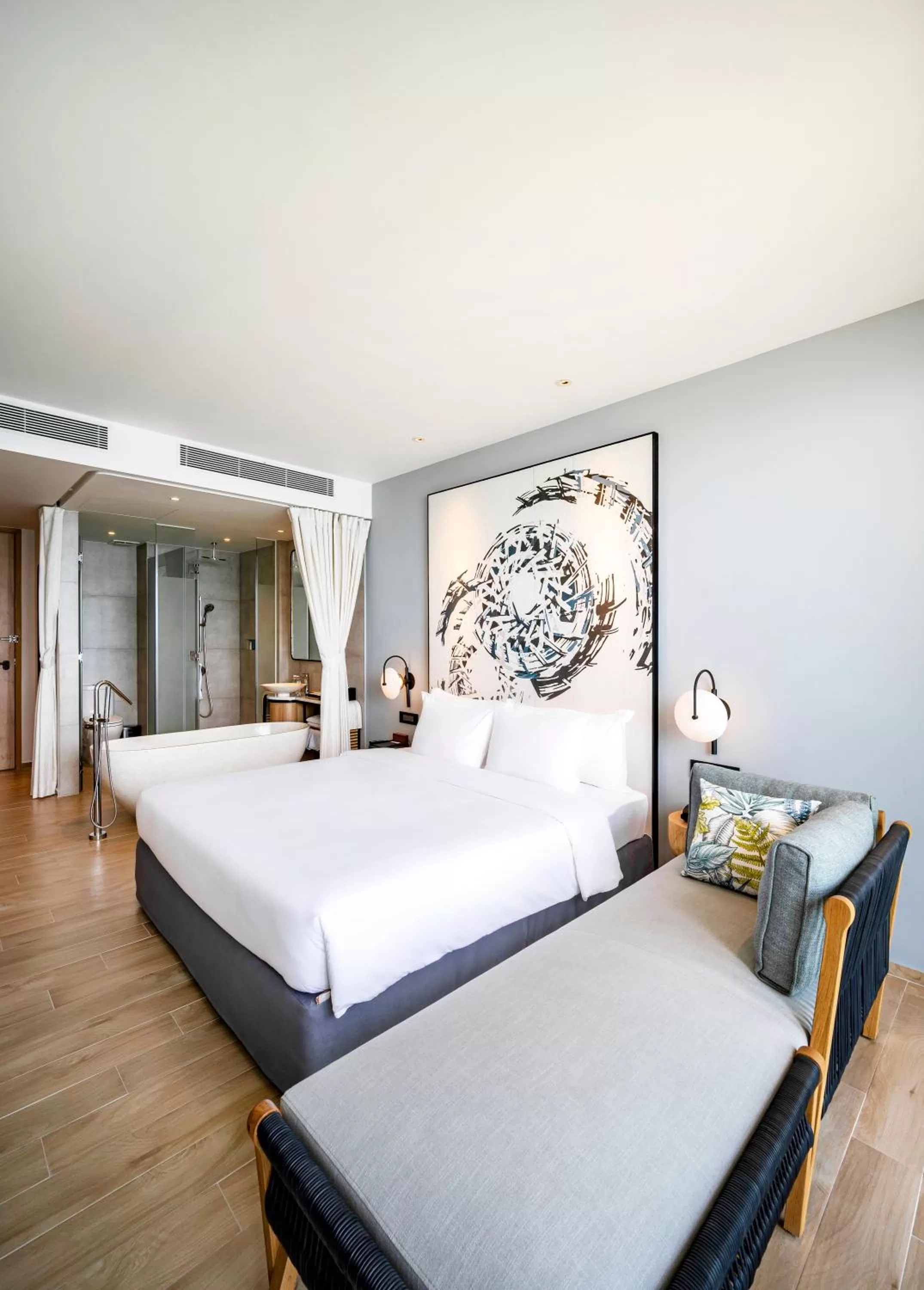 Bedroom, Bed in Anya Premier Beachfront Hotel Quy Nhon