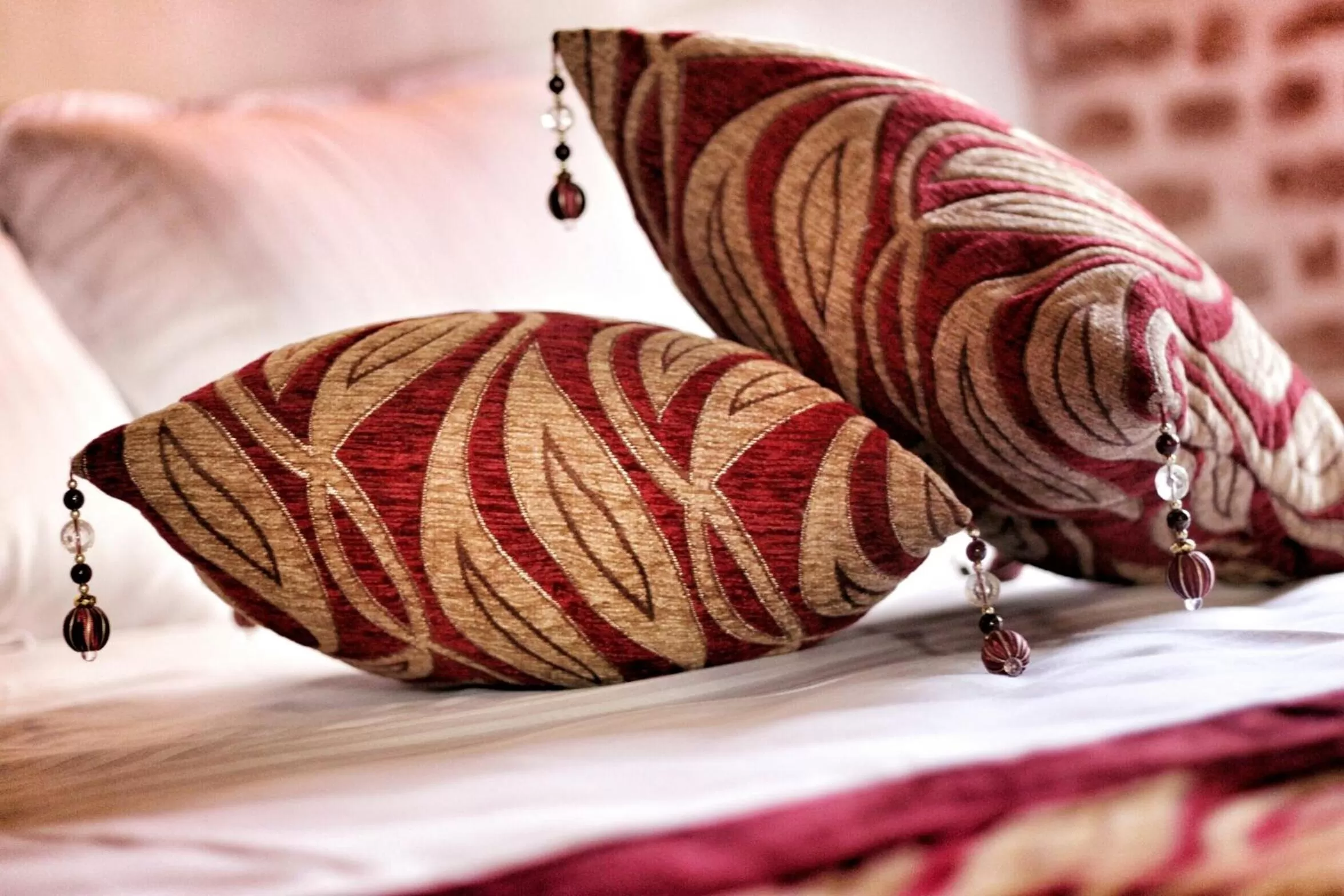 Decorative detail, Bed in Boutique Heritage Home