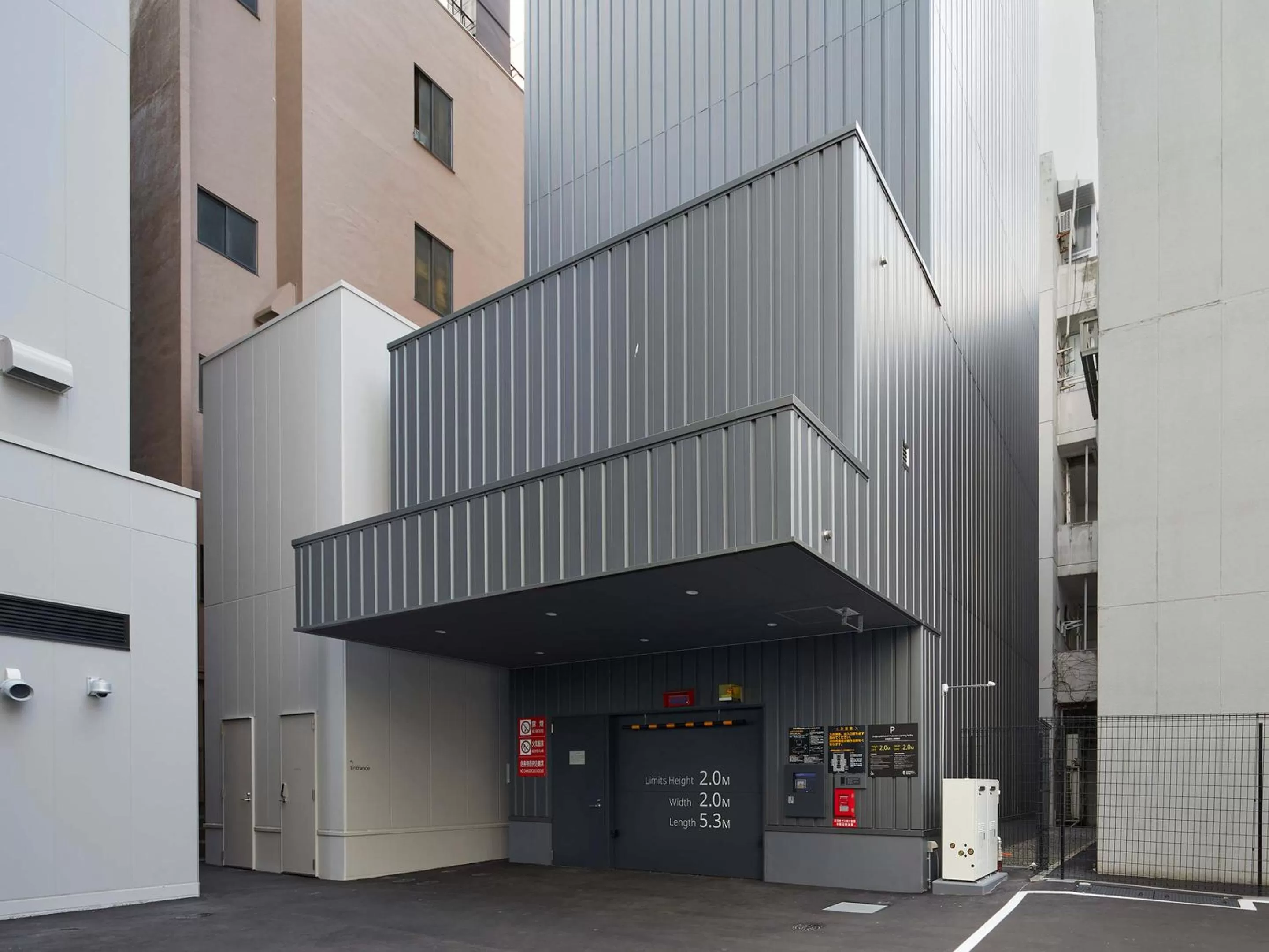 Parking in Susukino Granbell Hotel