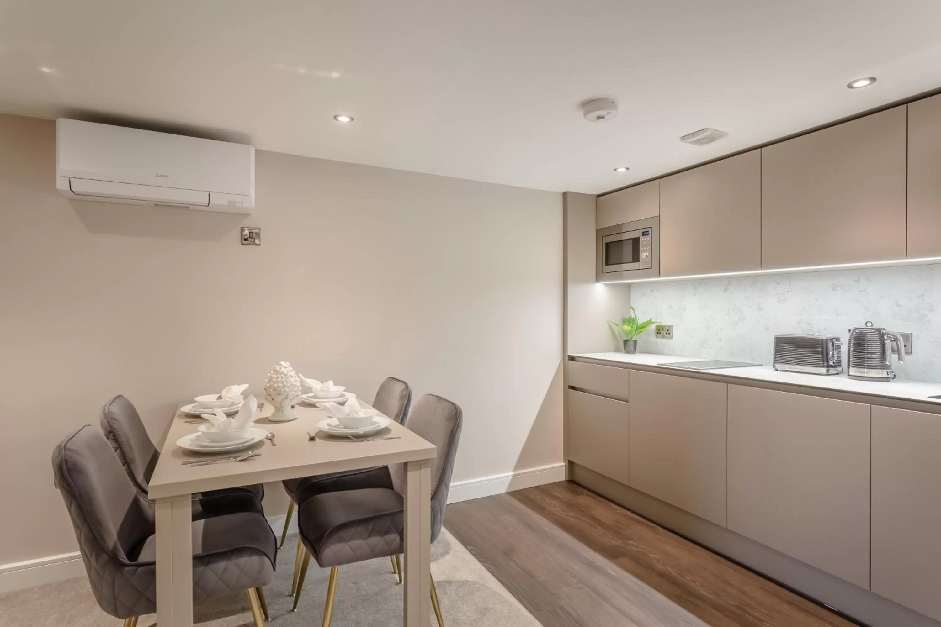 Kitchen or kitchenette in Heritage Mews Nottingham