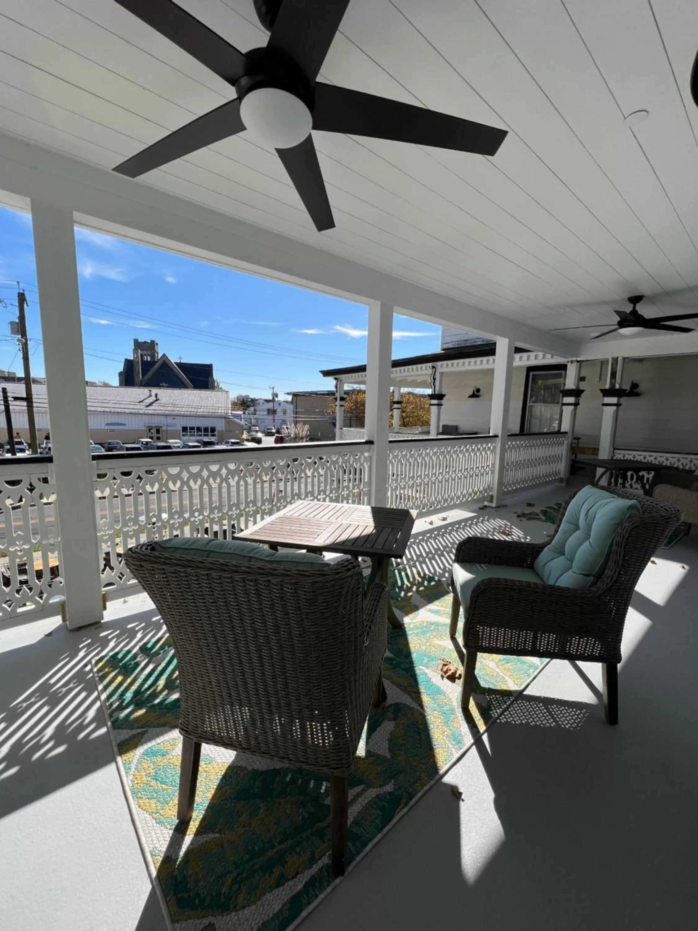 Patio in Elaine's Cape May Boutique Hotel