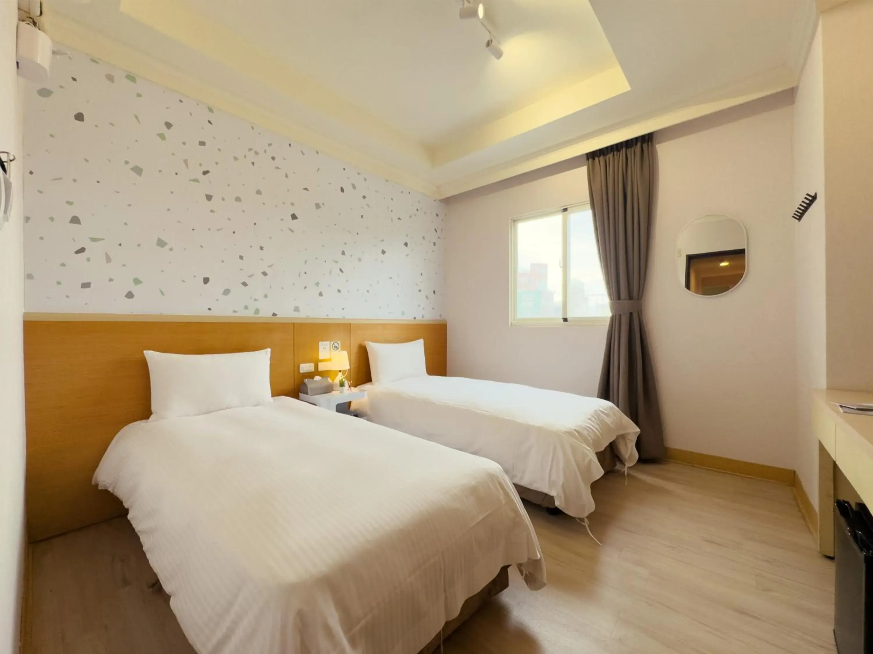 Superior Twin Room in together hotel Hualien Zhongshan Superior Twin Room in together hotel Hualien Zhongshan