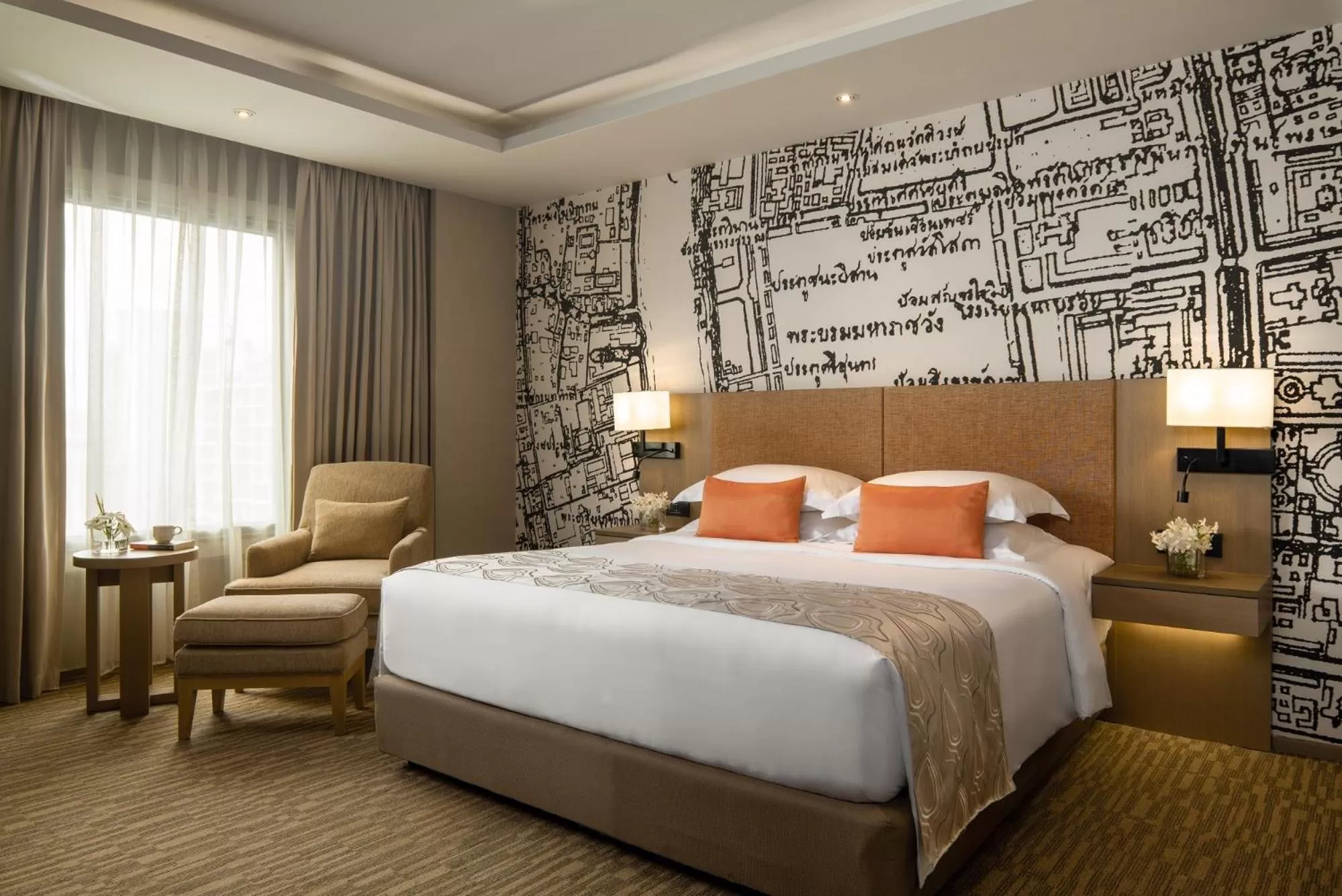 One Bedroom Suite  in Grand Fortune Hotel Bangkok - SHA Extra Plus