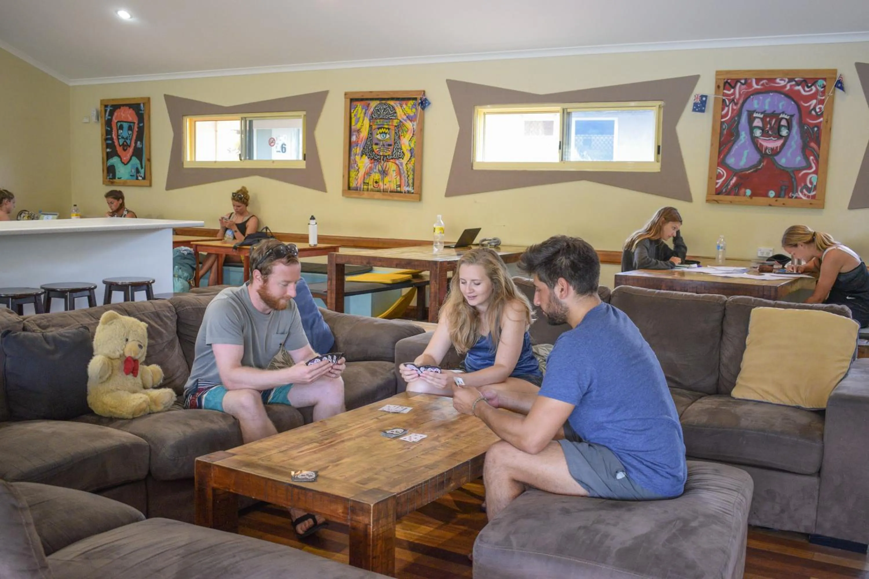 People in Hervey Bay Flashpackers