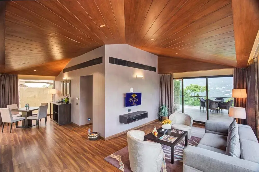 Living room, Seating Area in Aveda Suites at Aamby Valley city Living room, Seating Area in Aveda Suites at Aamby Valley city