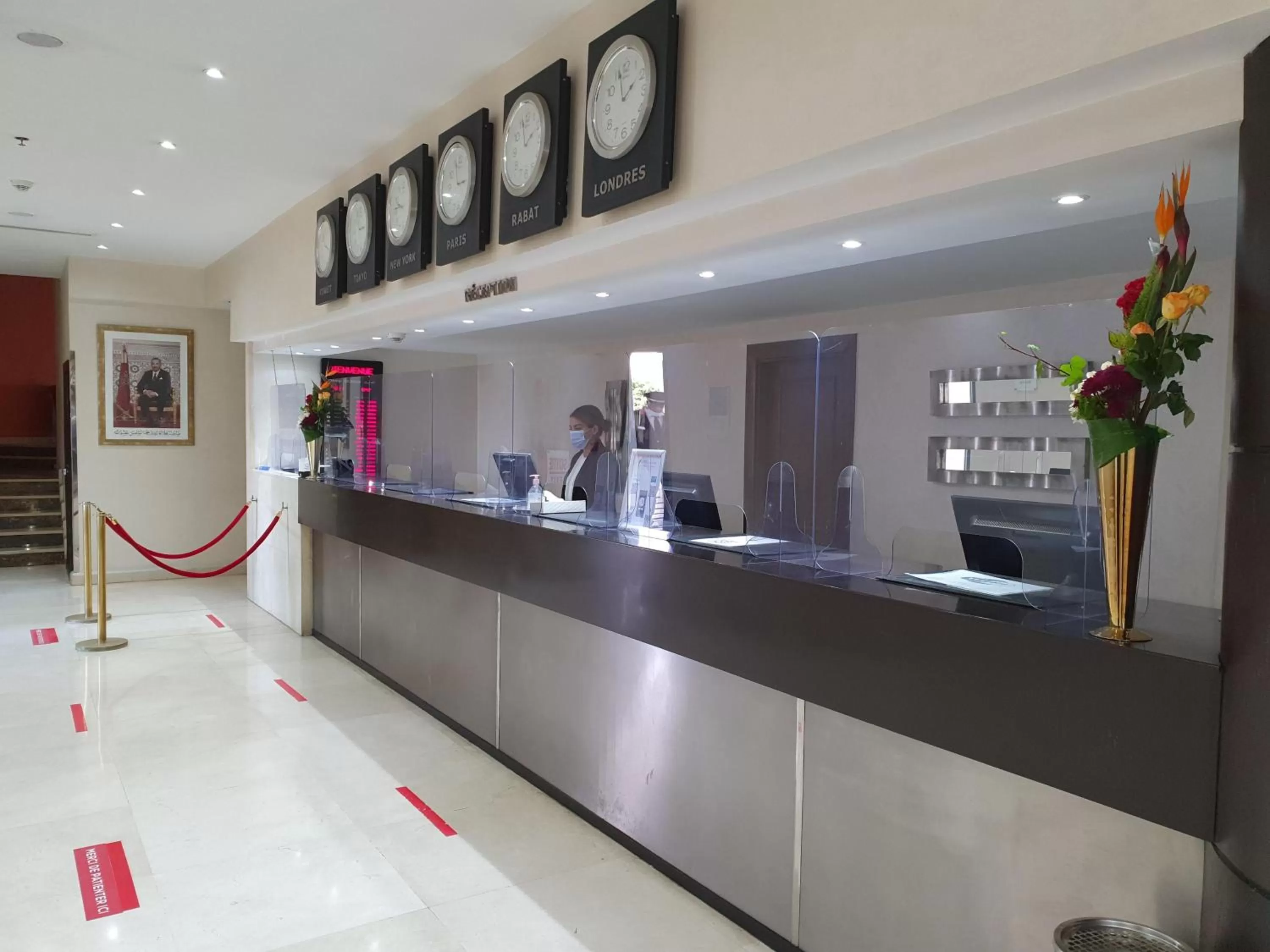 Lobby or reception in Farah Rabat