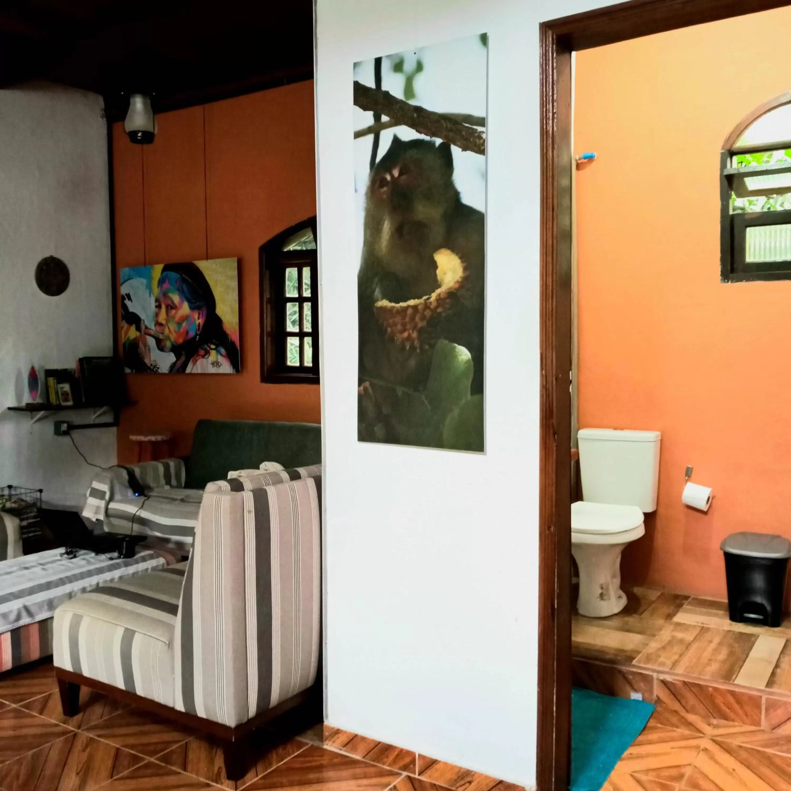 Bed in Pousada e Hostel Marthi