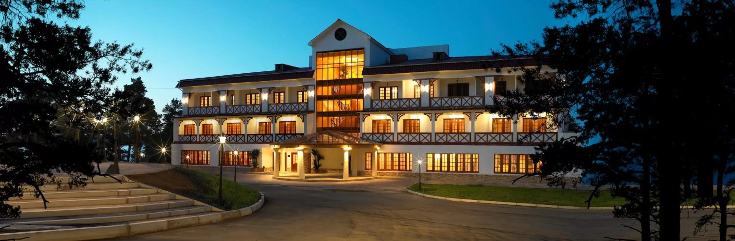 Facade/entrance in Park Hotel Kokshetau