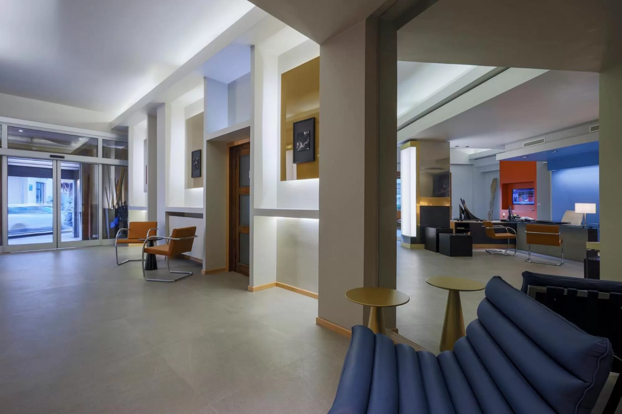 Lobby or reception in Hotel Velino