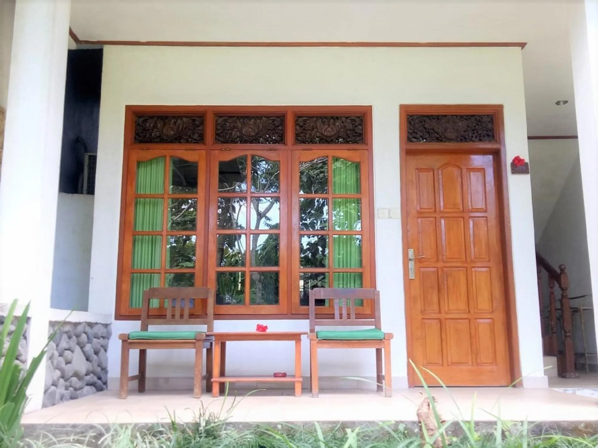 Patio in Argasoka Bungalows