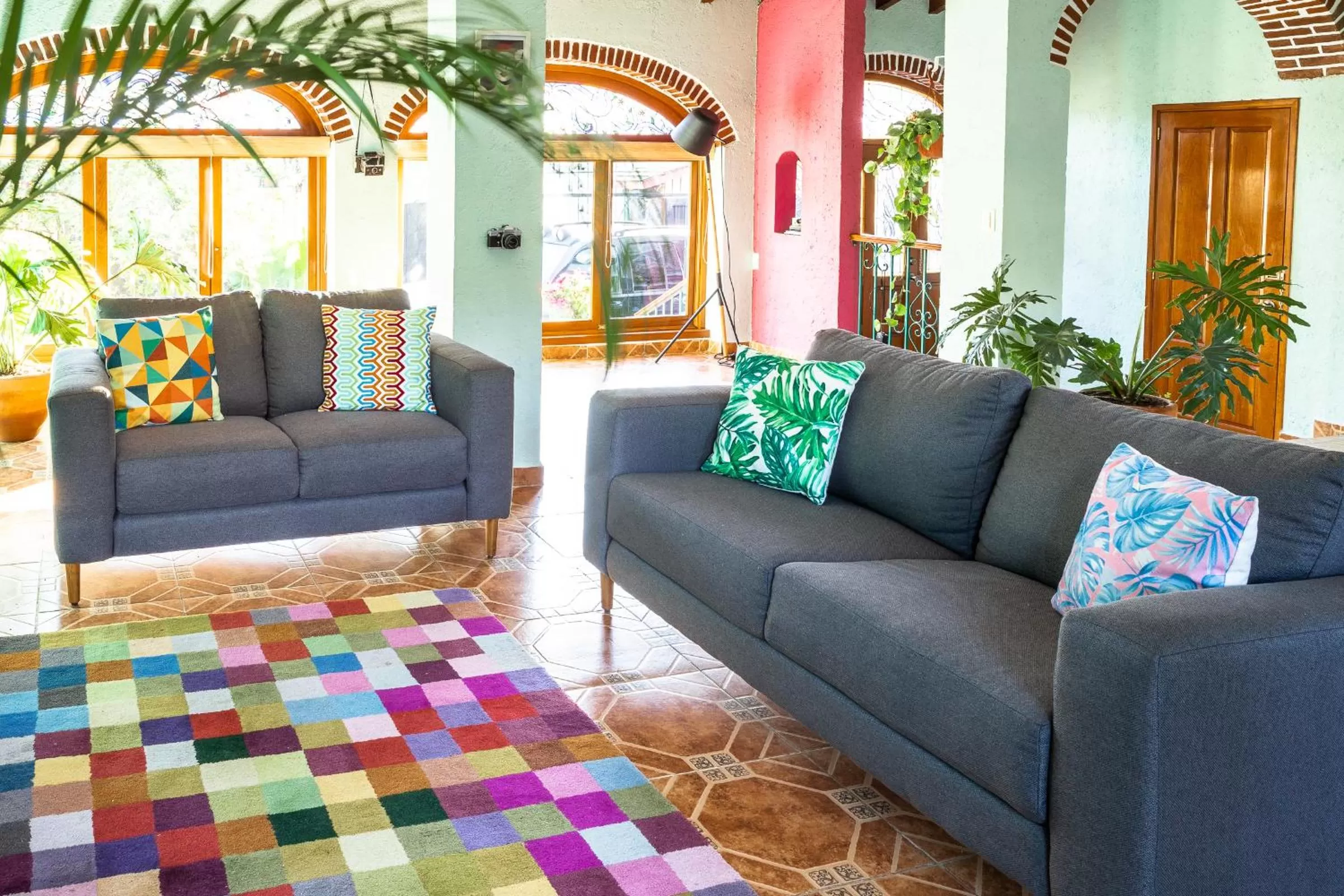 Living room in Colibrí Turquesa