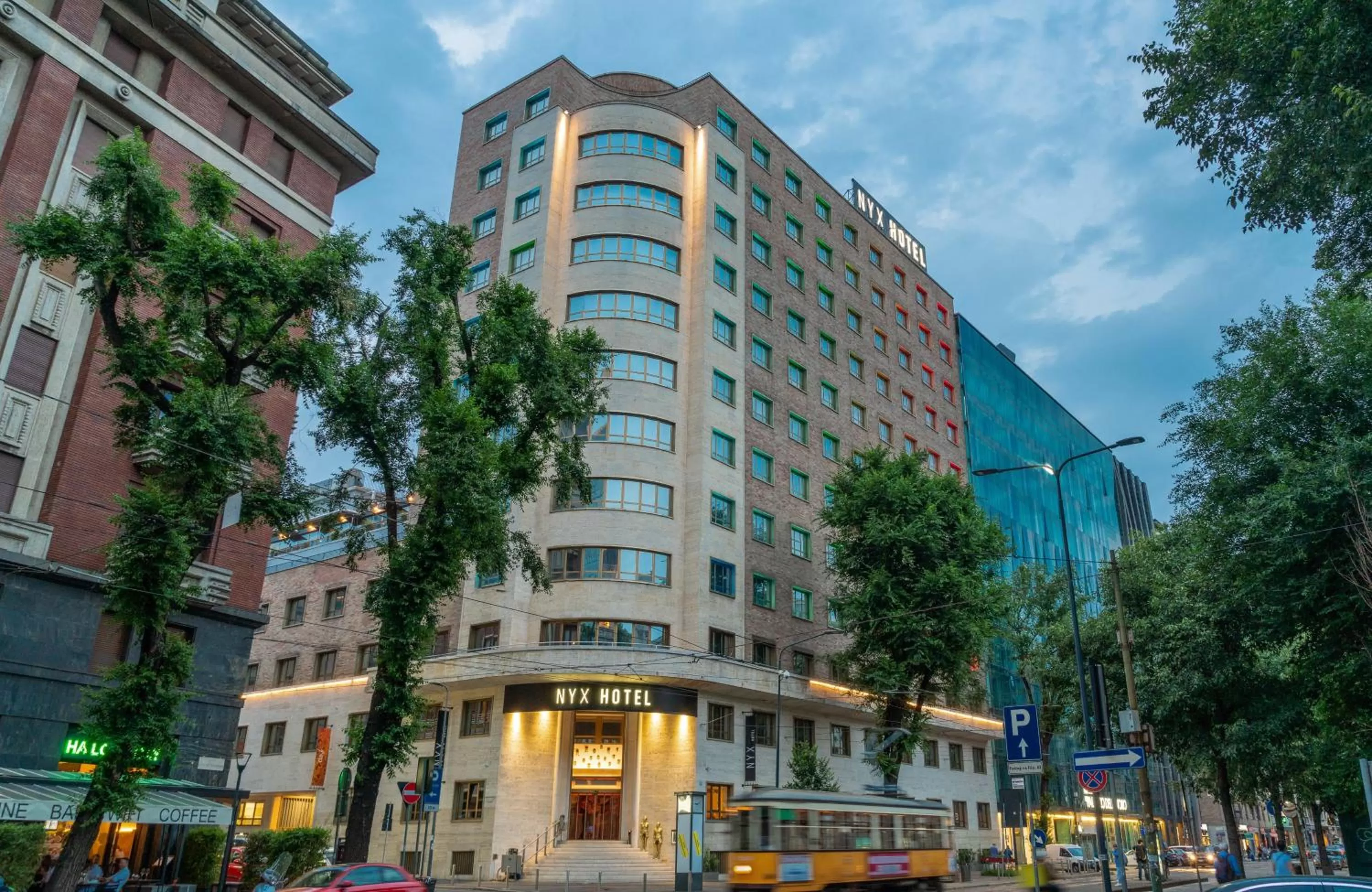 Property building in NYX Hotel Milan by Leonardo Hotels