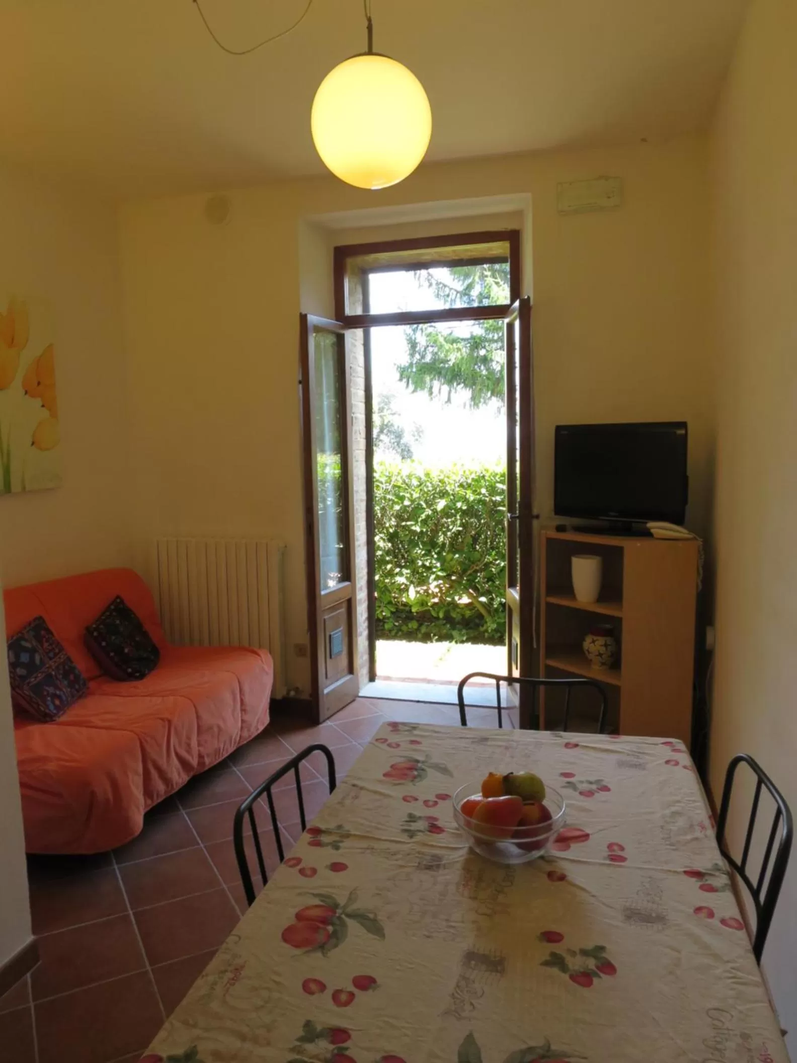 TV and multimedia, Seating Area in Country Residence Cipriano - La Torre alle Tolfe