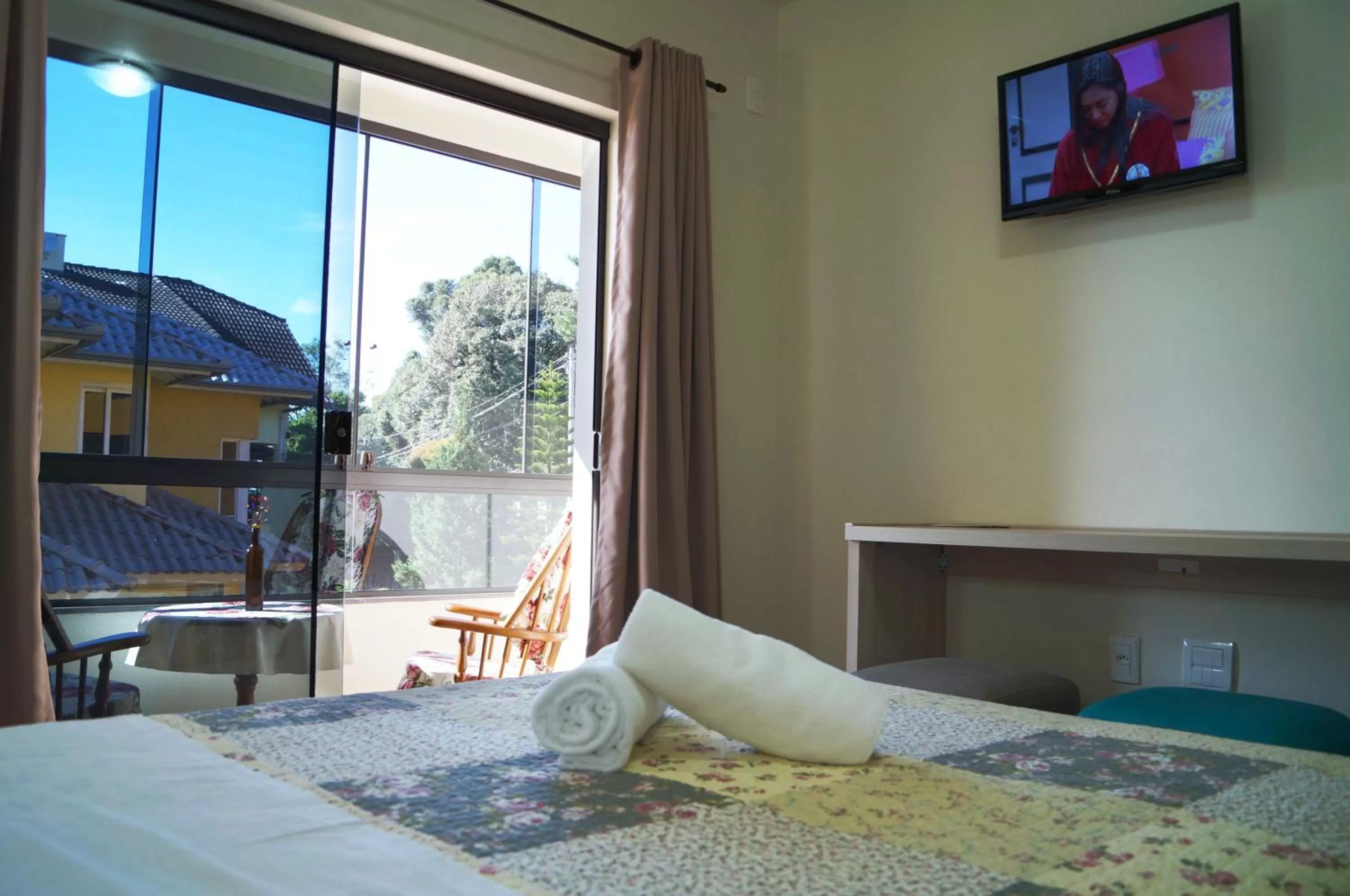 Day, Bed in Hotel Park Haus