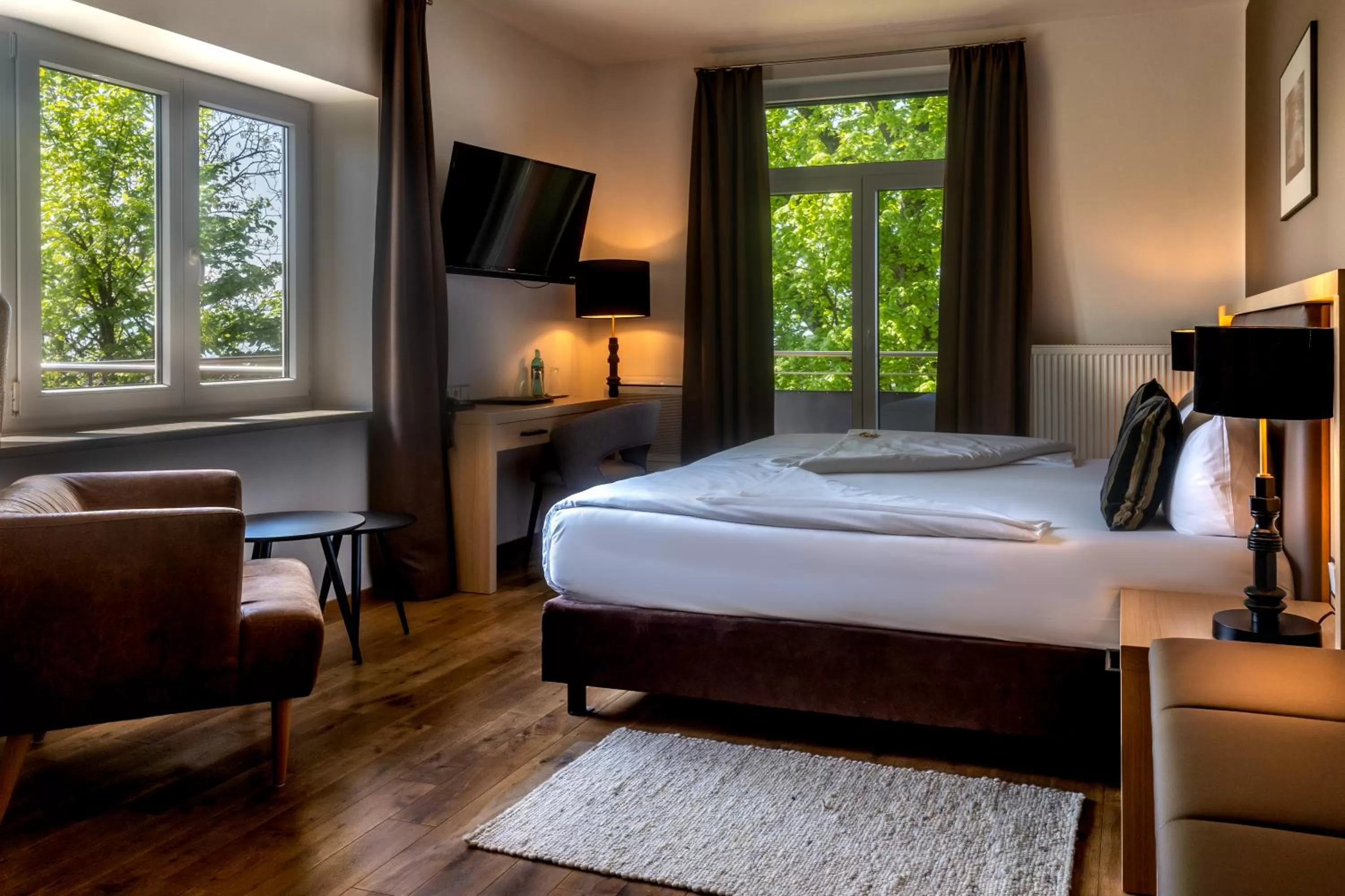Bed in Bodensee-Hotel Sonnenhof