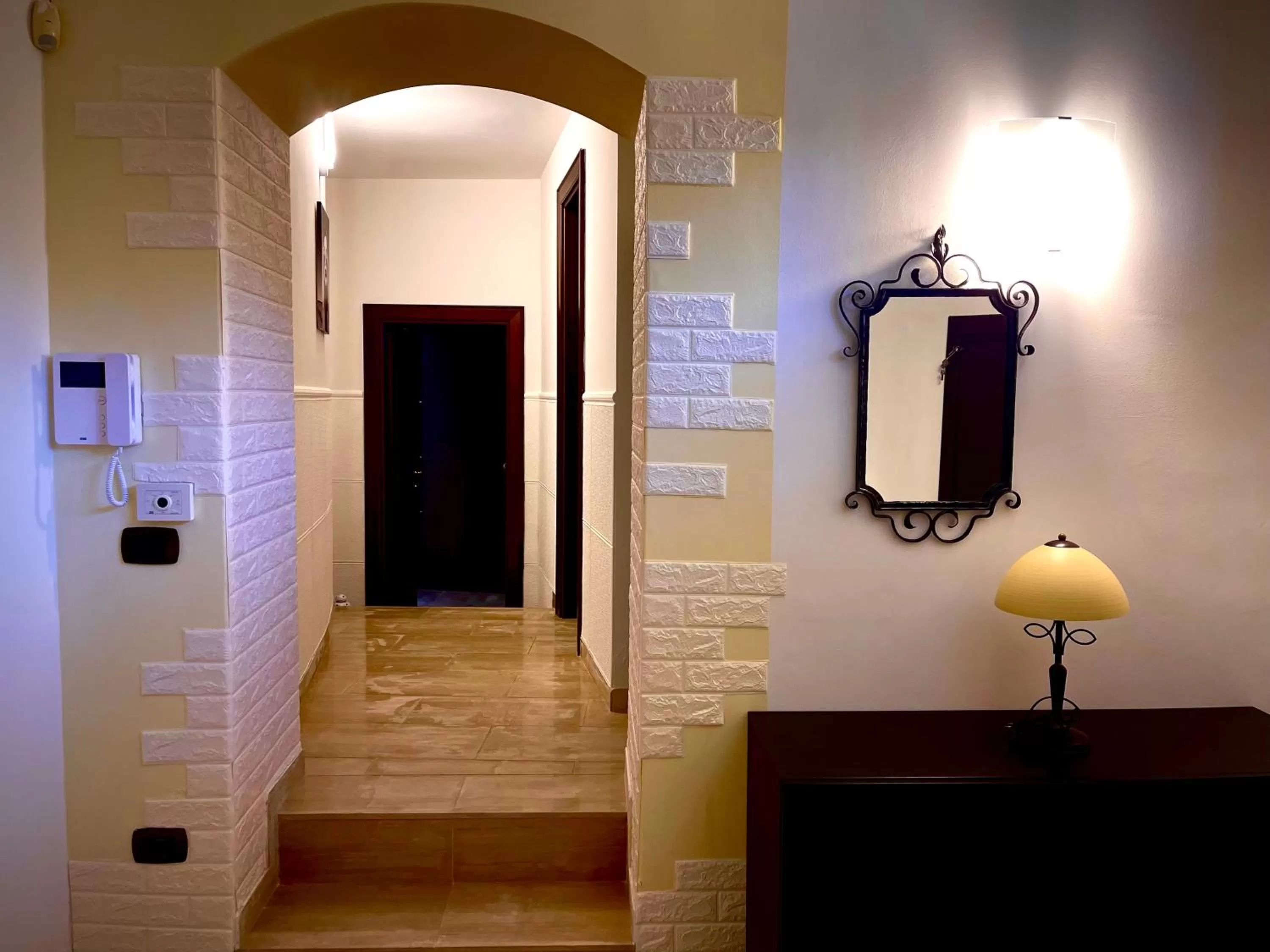 Decorative detail in Villa Pignatelli