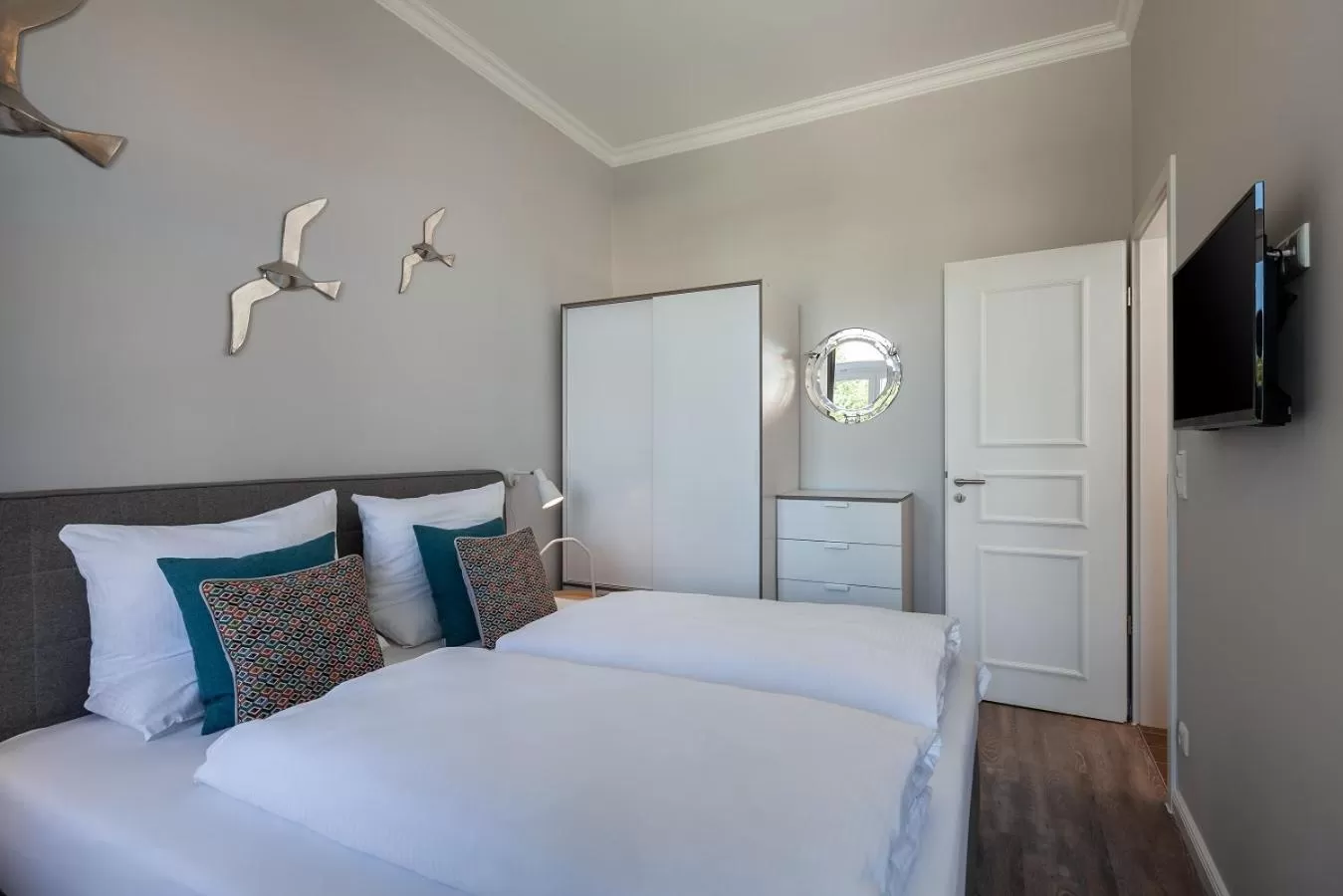 Bed in Hotel Rosenhof