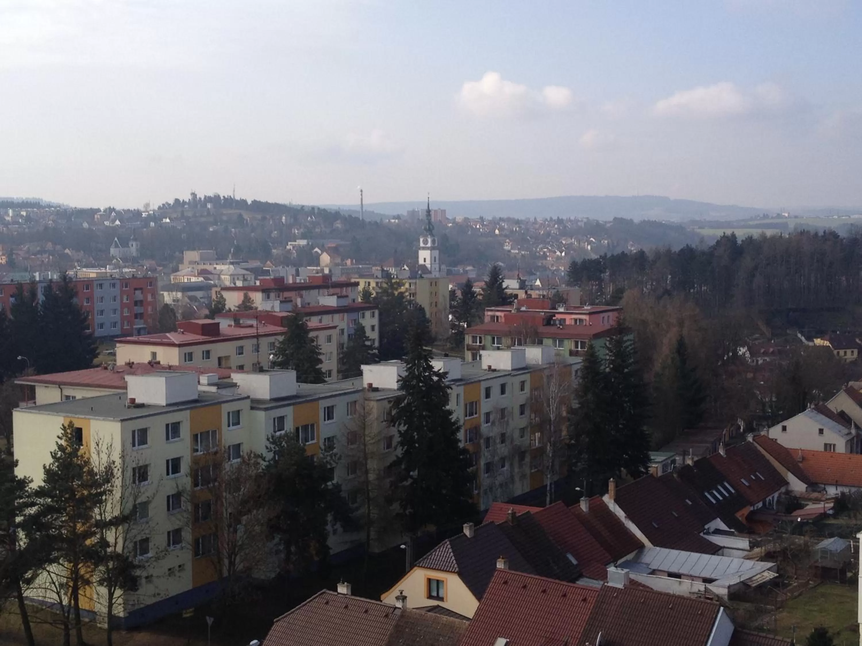 View (from property/room) in Hotel Atom Třebíč