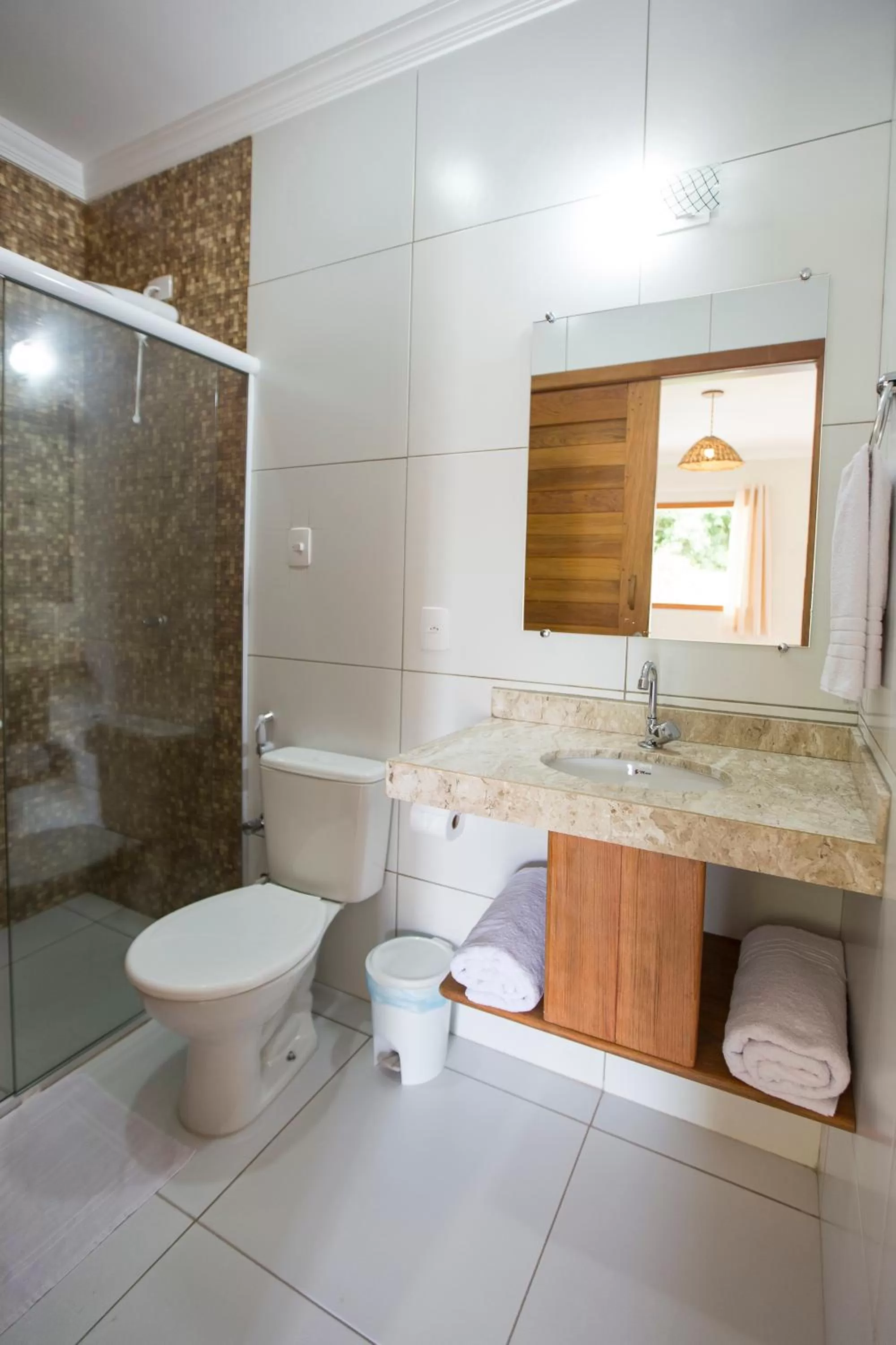 Bathroom in Pousada Pé na Areia Gostoso