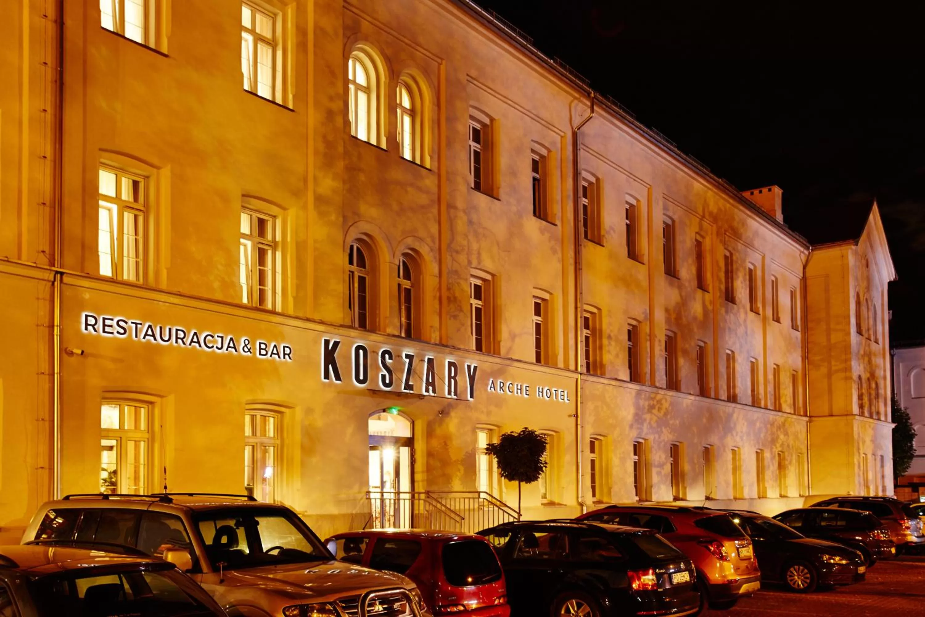 Property building in Koszary Arche Hotel