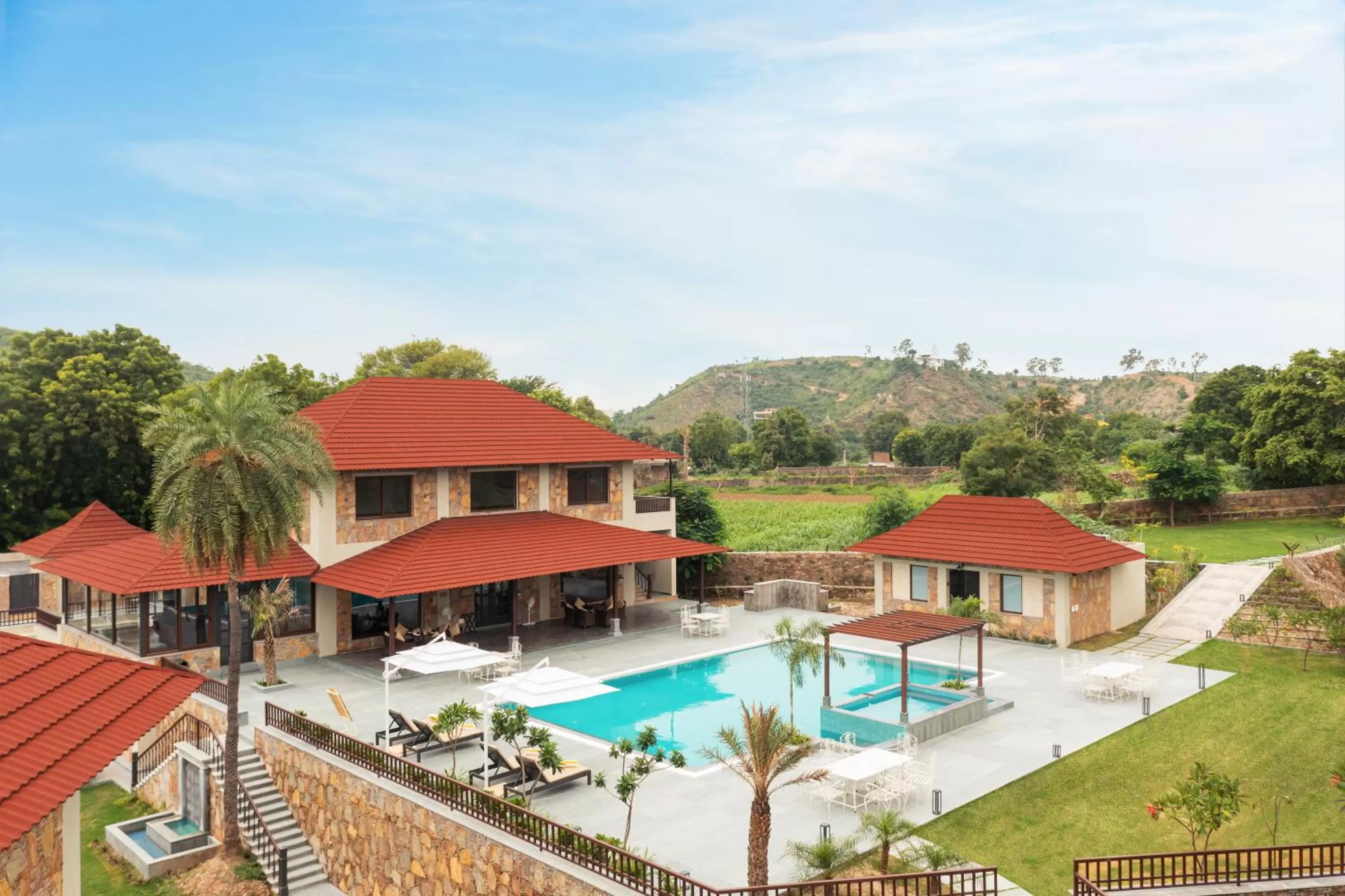 Property building in Sarasiruham Resort - Private Pool Villa in Udaipur