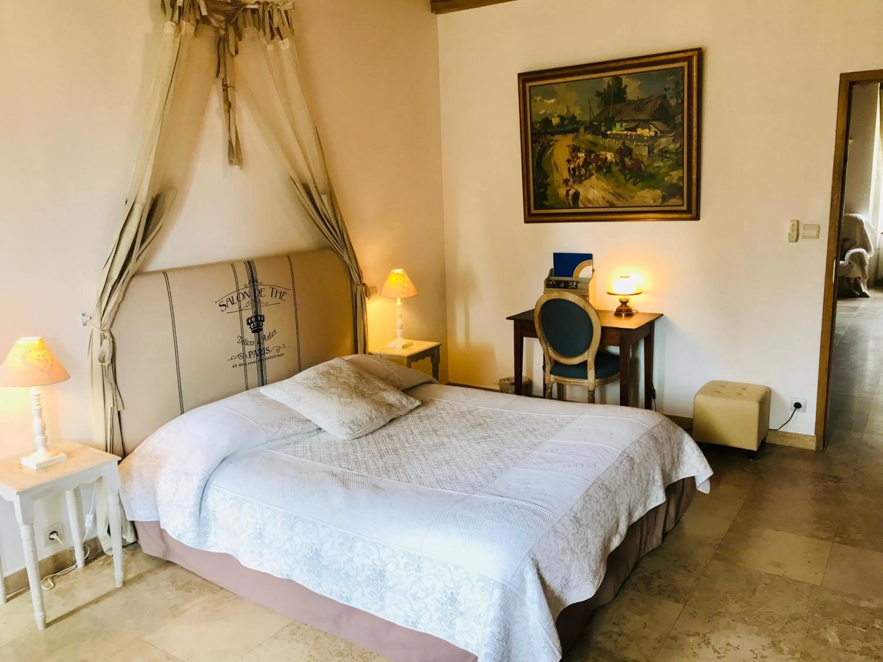 Bed in Domaine du Manoir