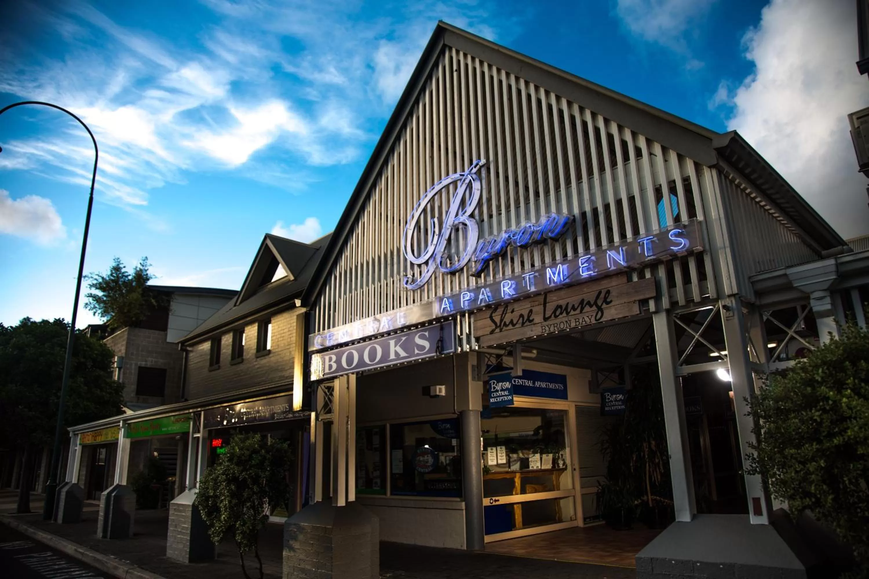 Property building in Byron Central Apartments