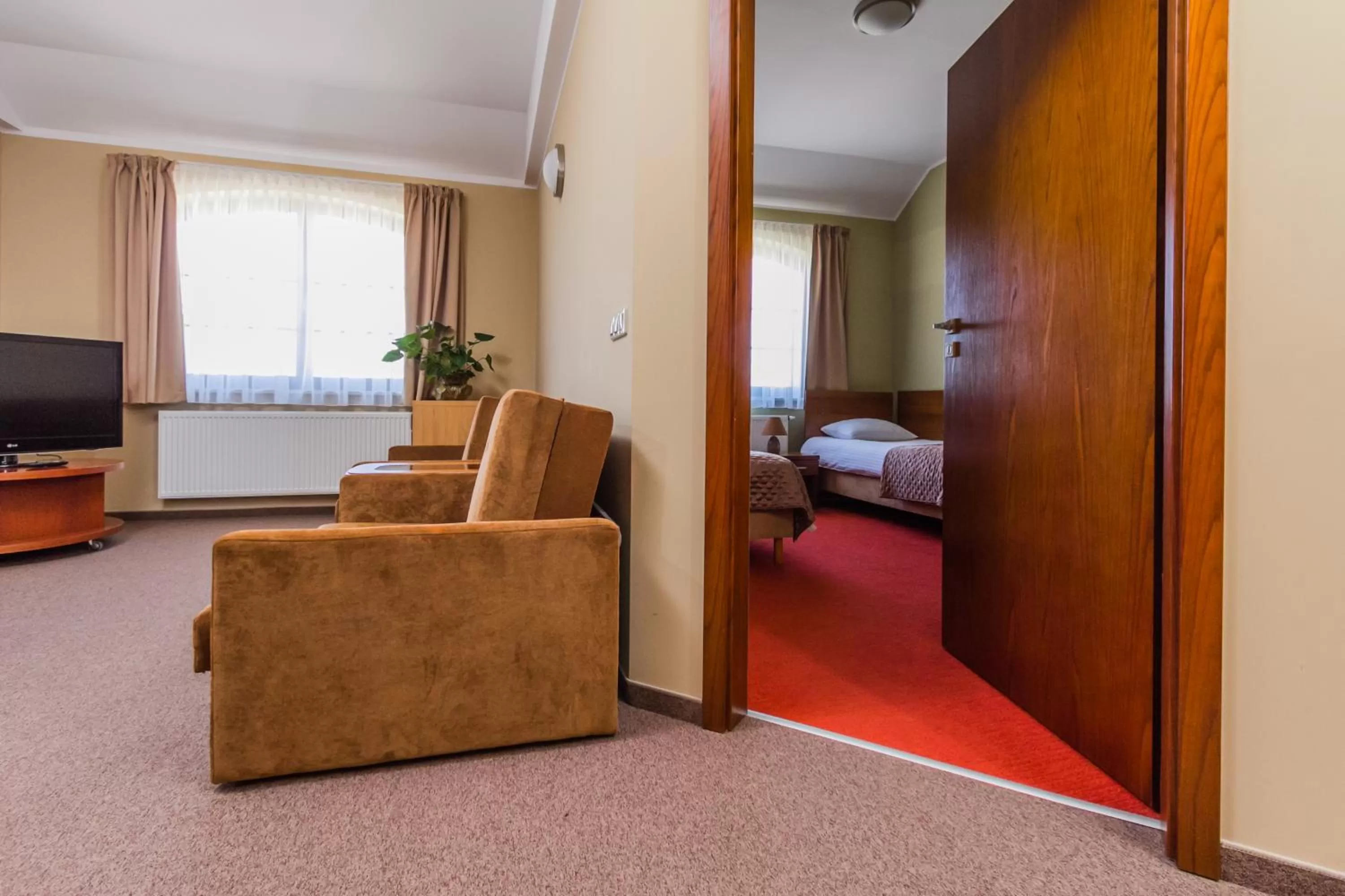 Photo of the whole room, Bed in Folwark Żuławski