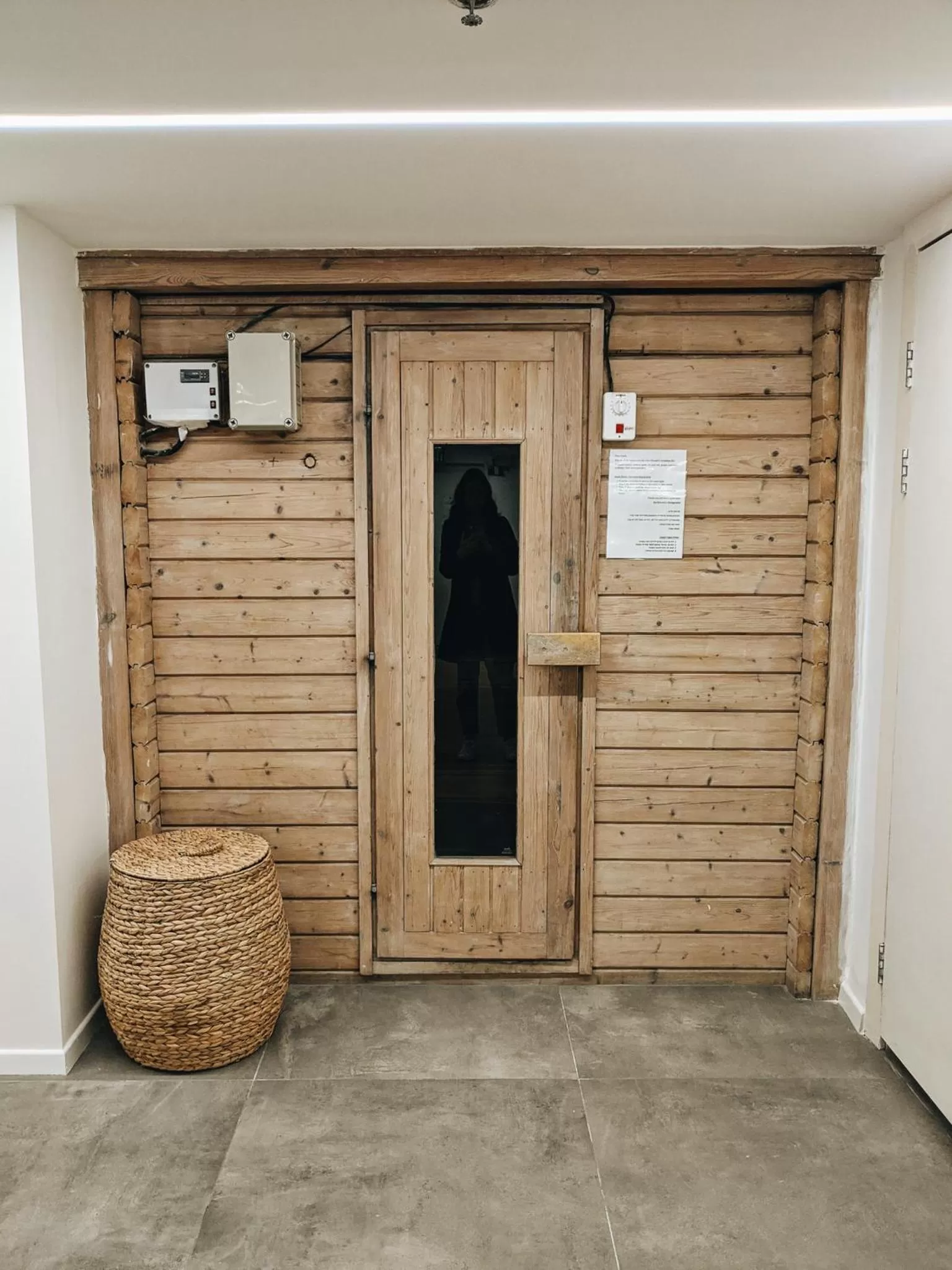 Sauna in Sea Executive Suites