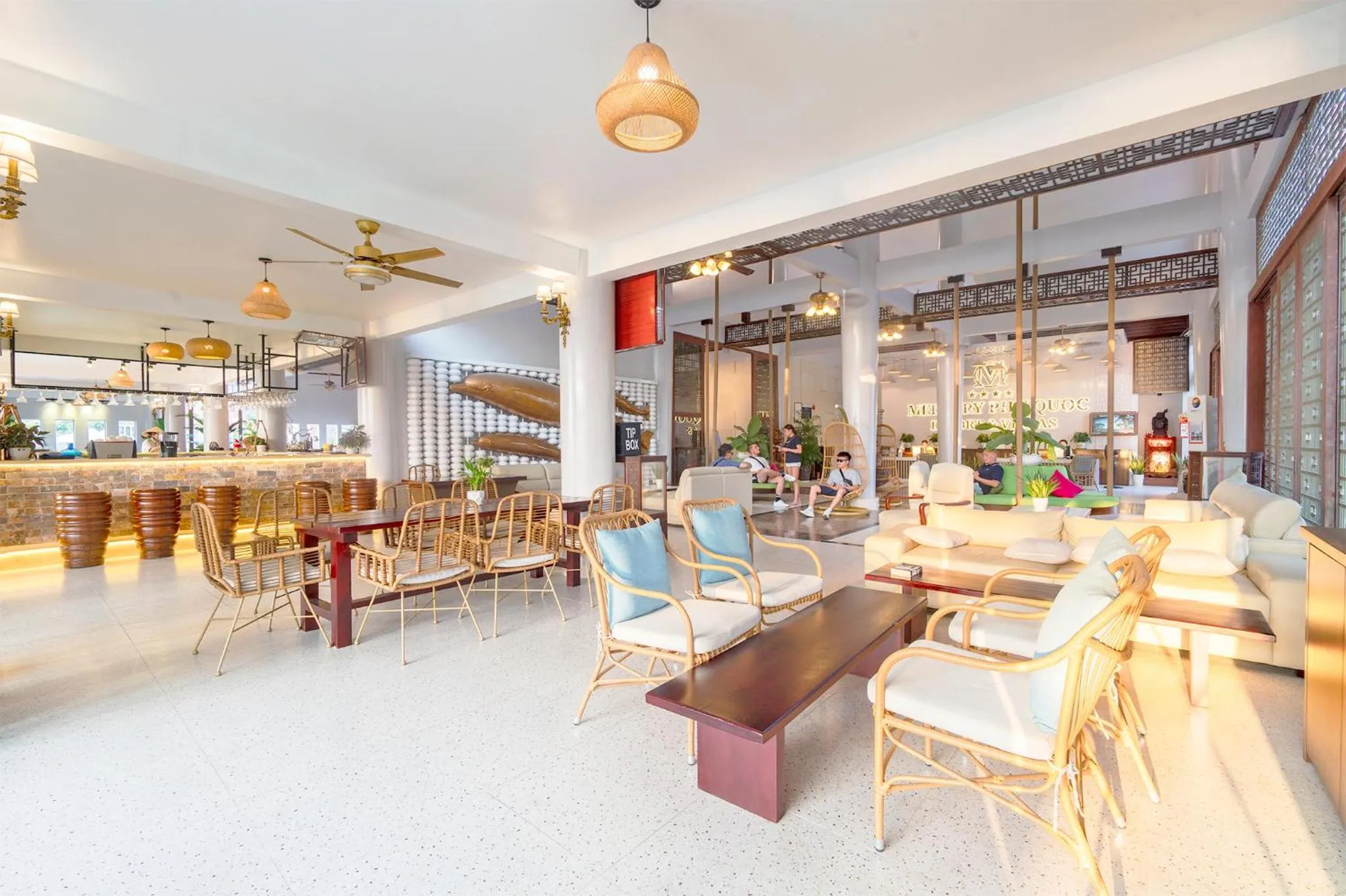 Lobby or reception in Mercury Phu Quoc Resort & Villas
