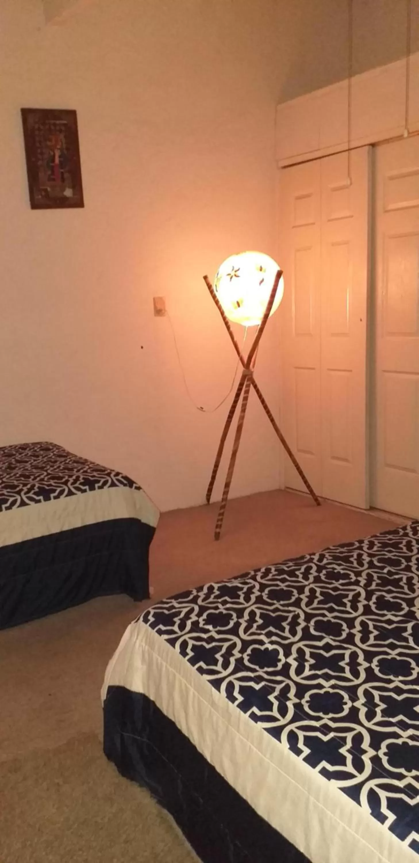 Bed in Posada Casa Topiltzin