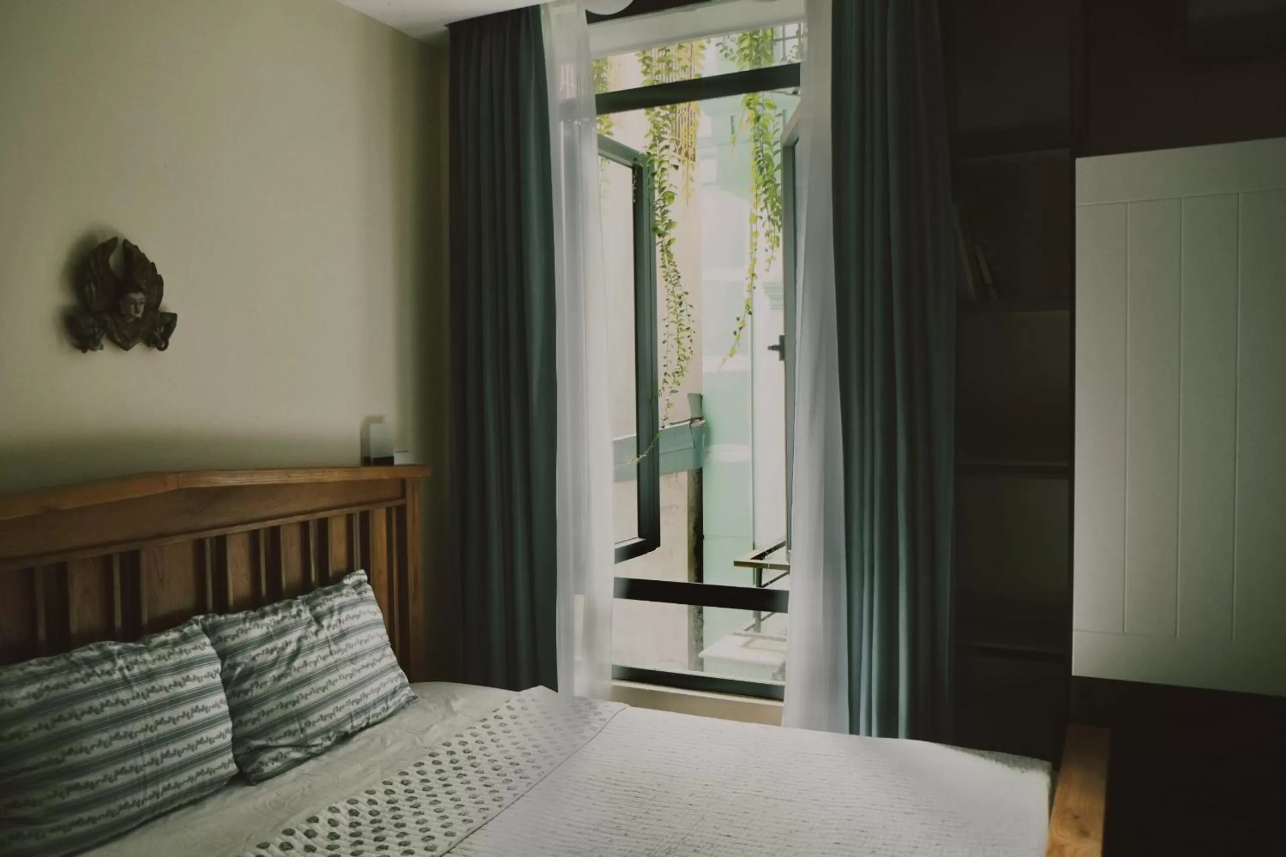 Bed in Auntie Liên's Homestay