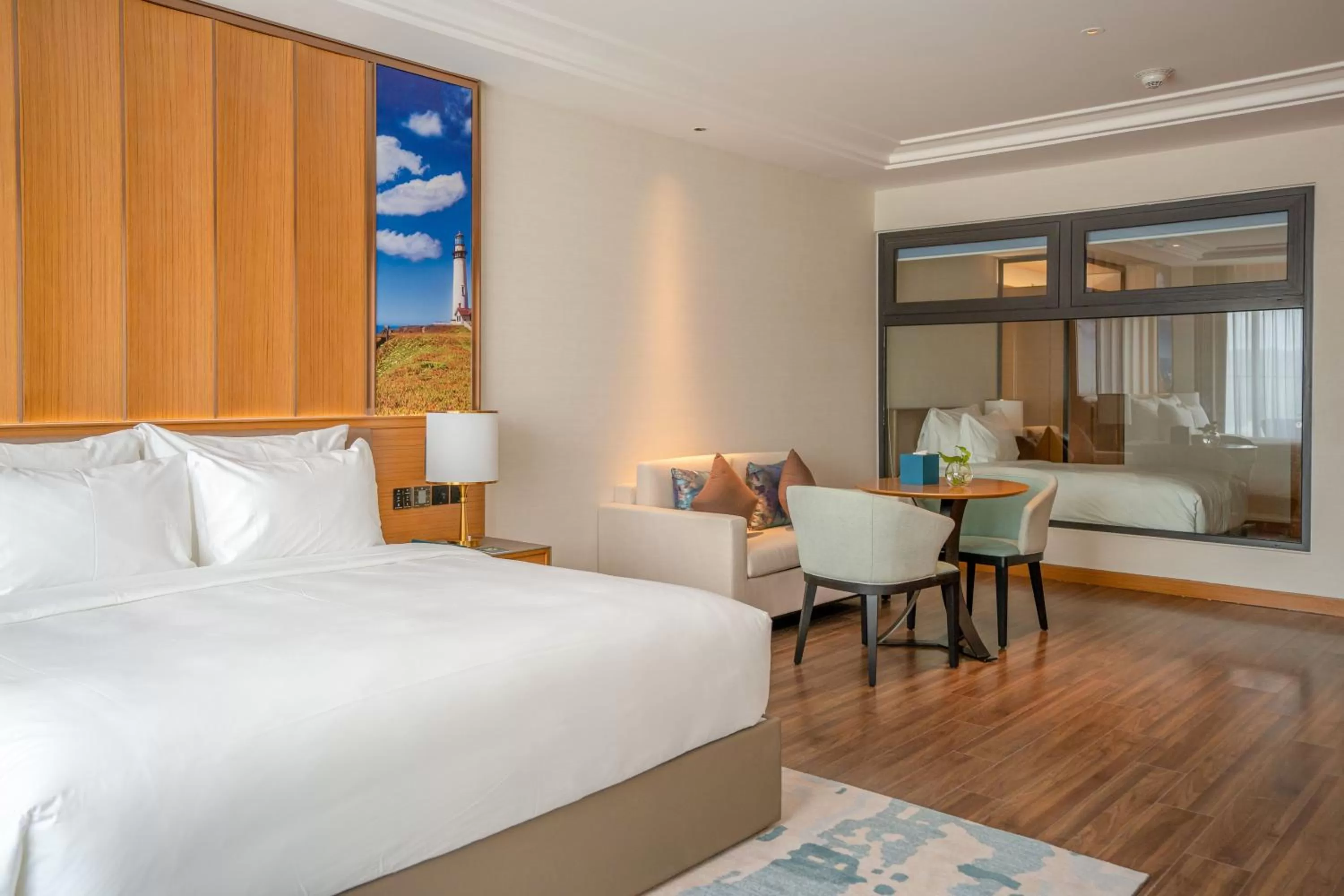Bedroom, Bed in Grand Hyams Hotel - Quy Nhon Beach