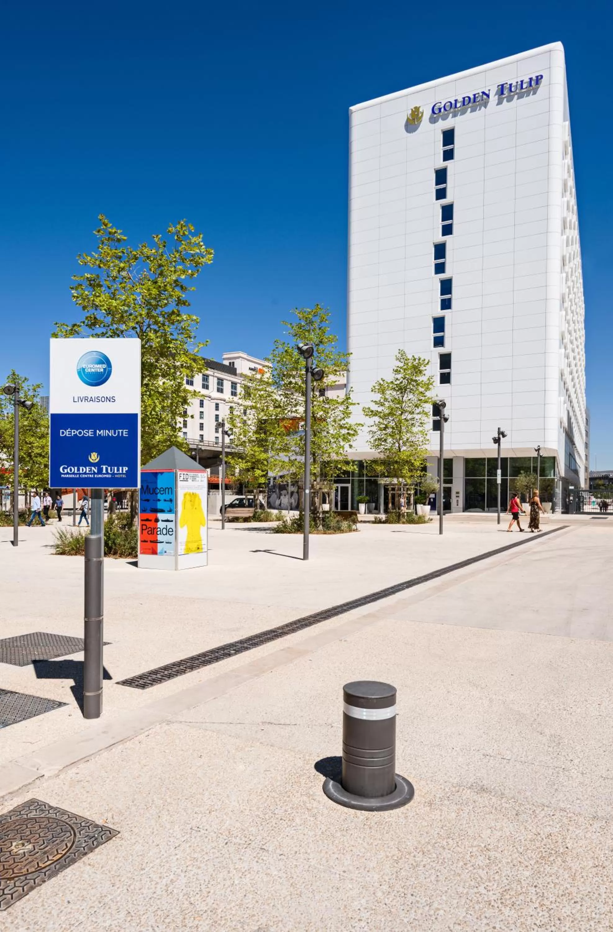 Property building in Golden Tulip Marseille Euromed