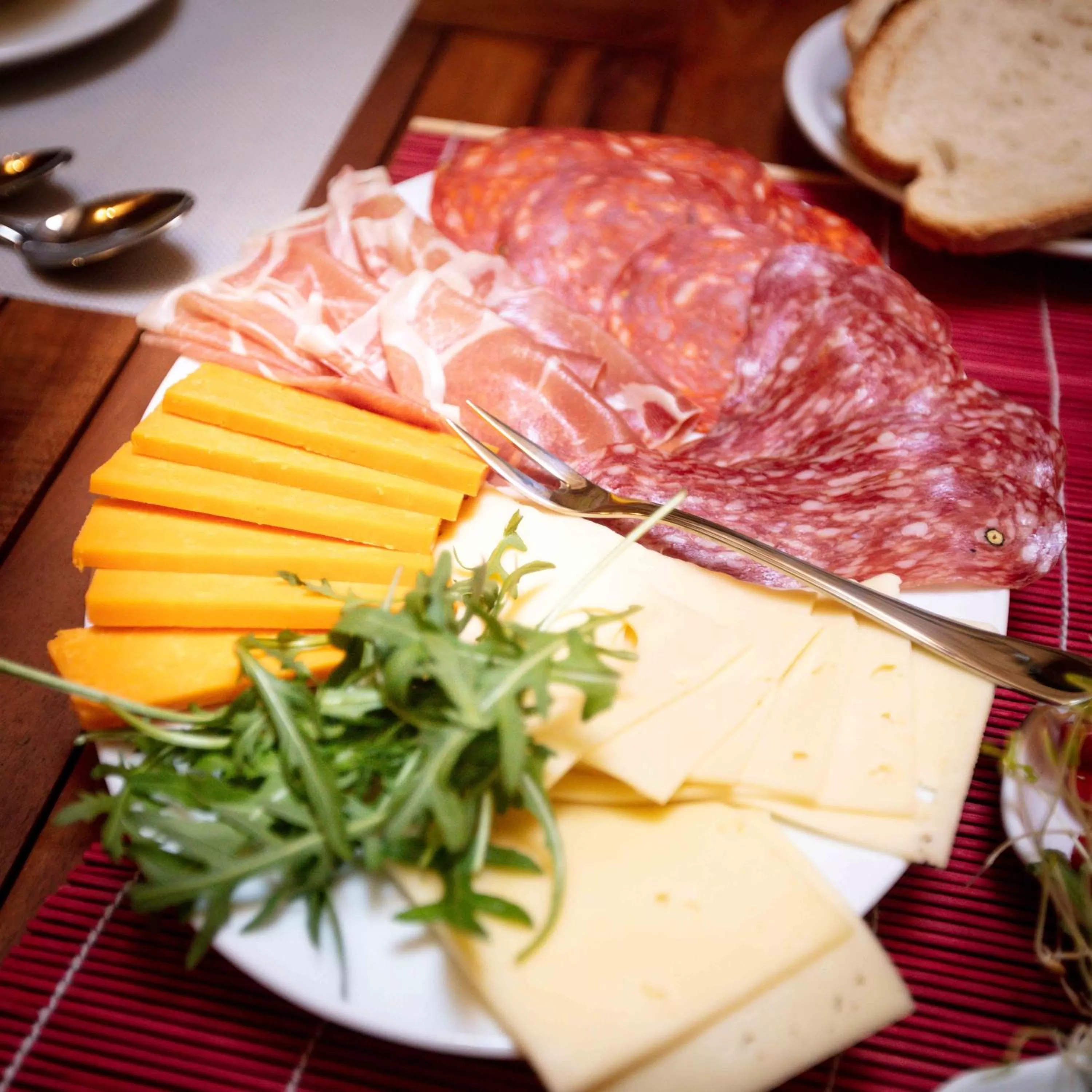 Continental breakfast in The 3Cities Auberge