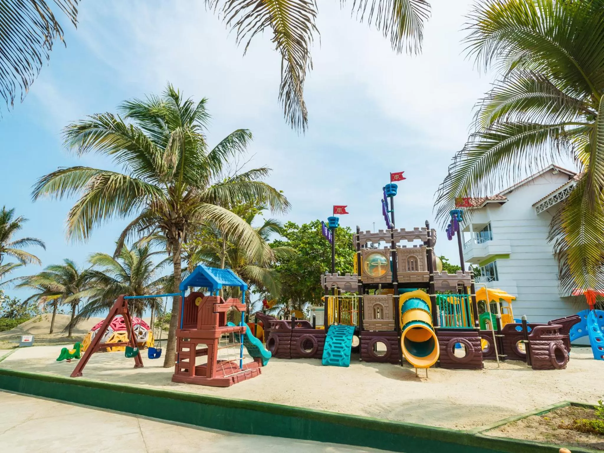 Children play ground in Hotel Las Americas Casa de Playa