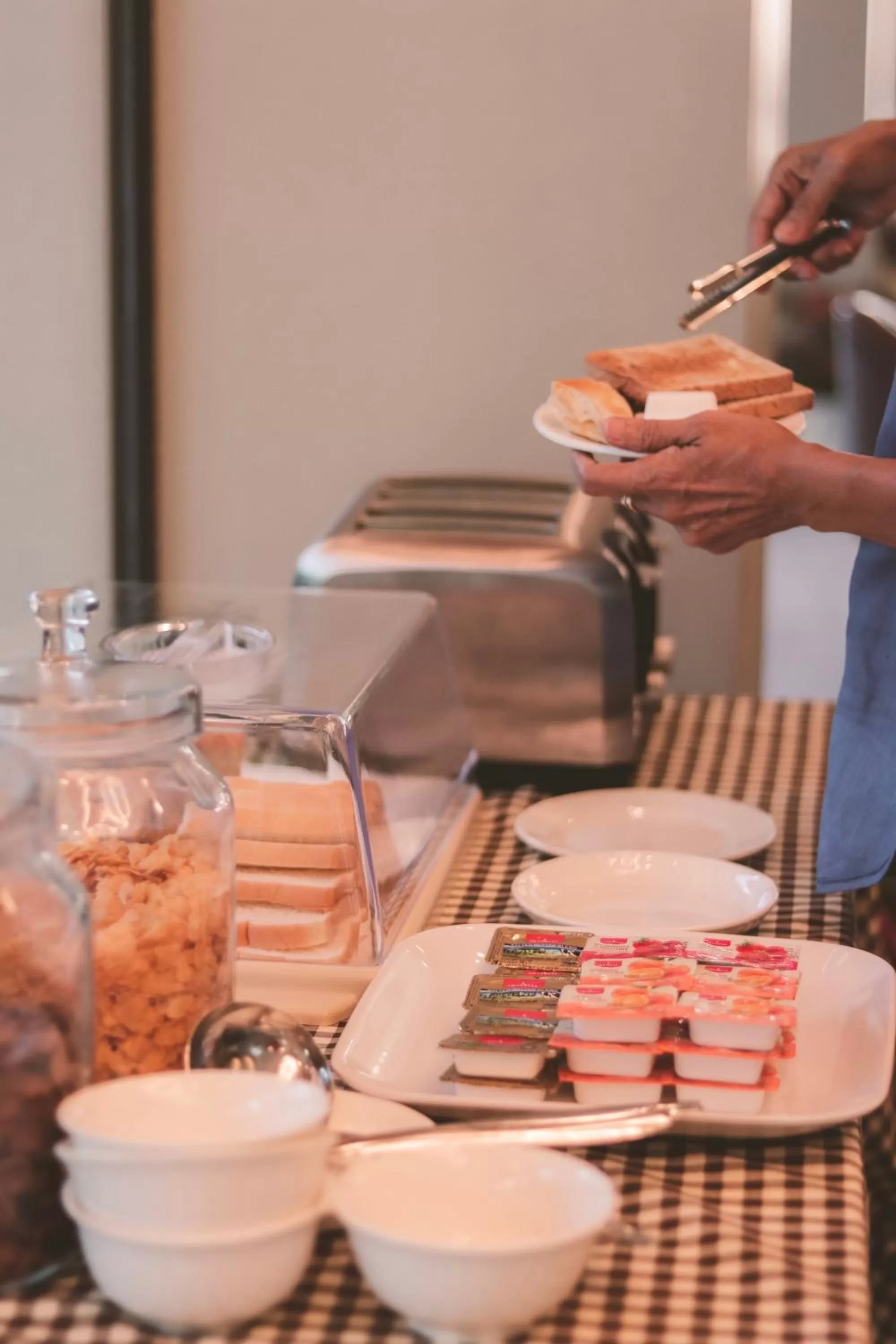 Buffet breakfast in Moose Hotel Chiangmai