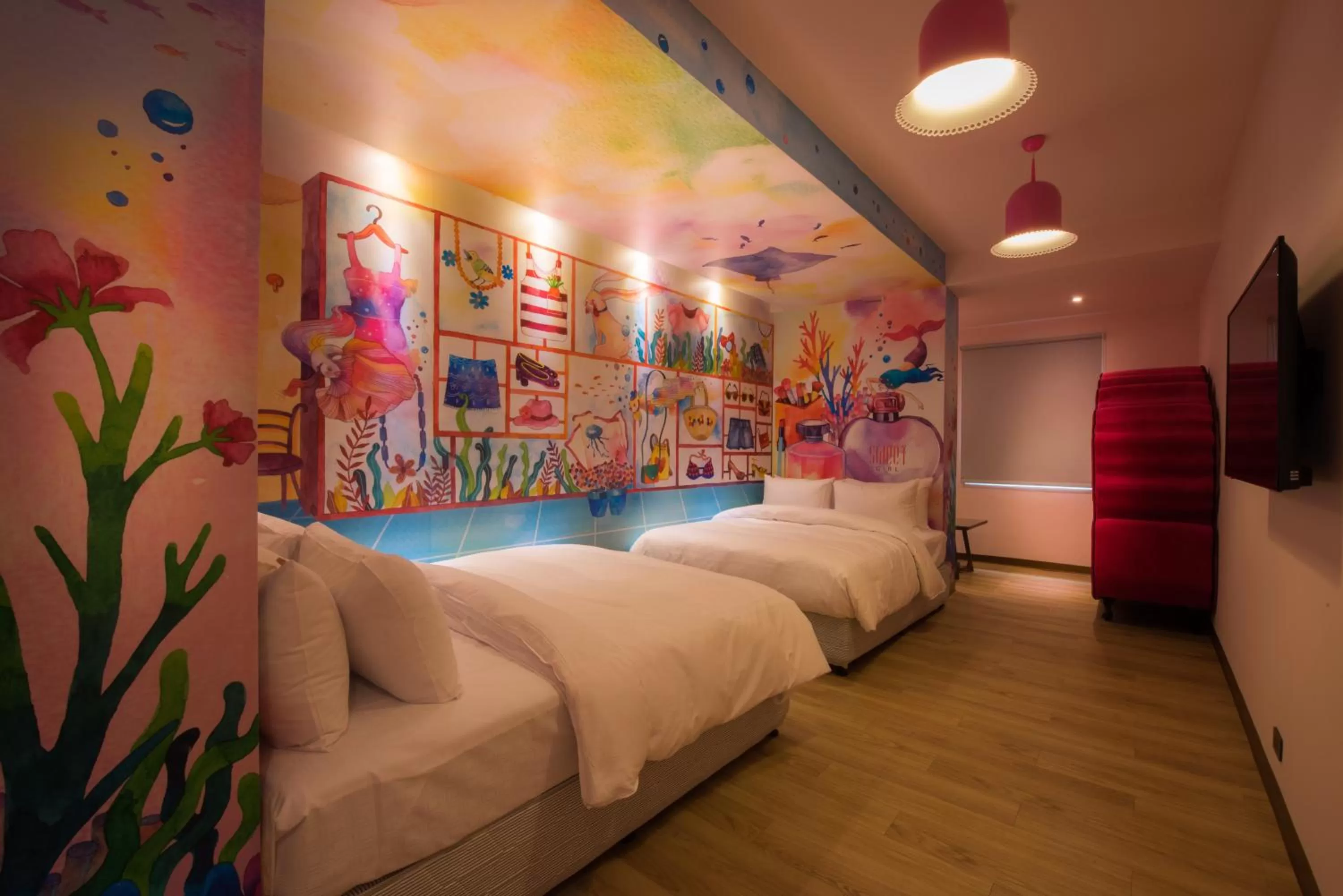 Photo of the whole room, Bed in Legend Hotel Kaohsiung Pier2