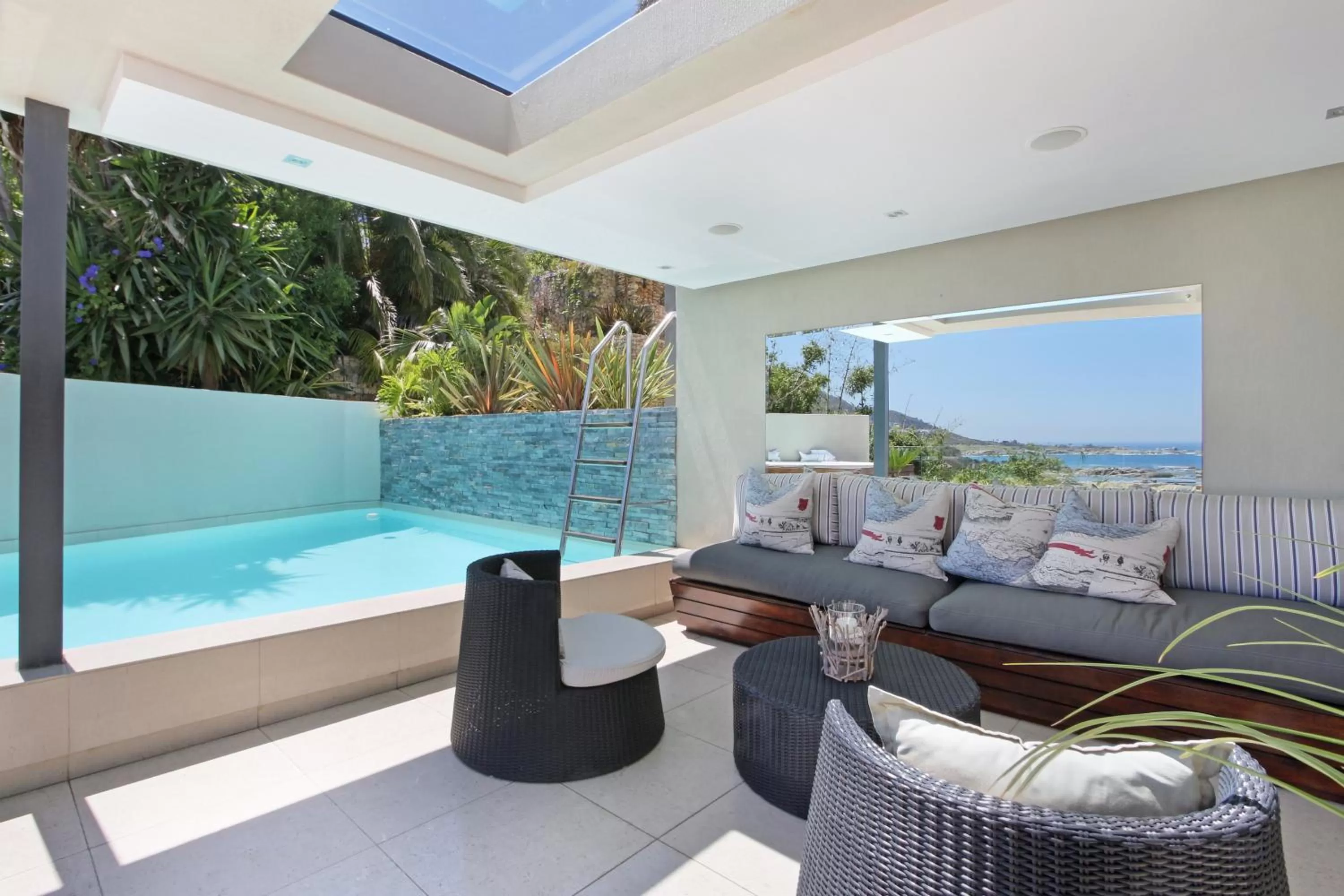 Patio in Azamare Guest House