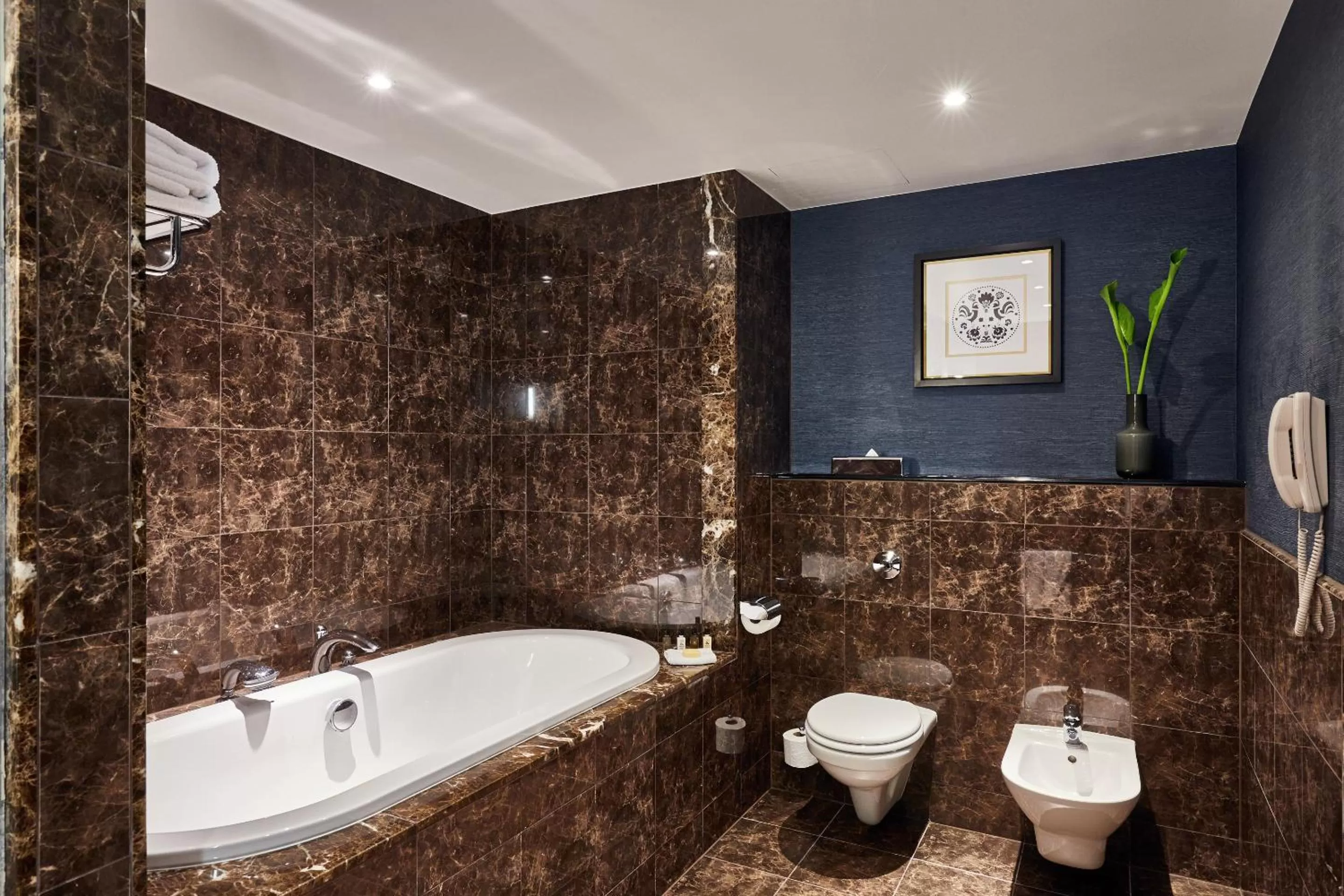 Toilet in InterContinental Warszawa by IHG