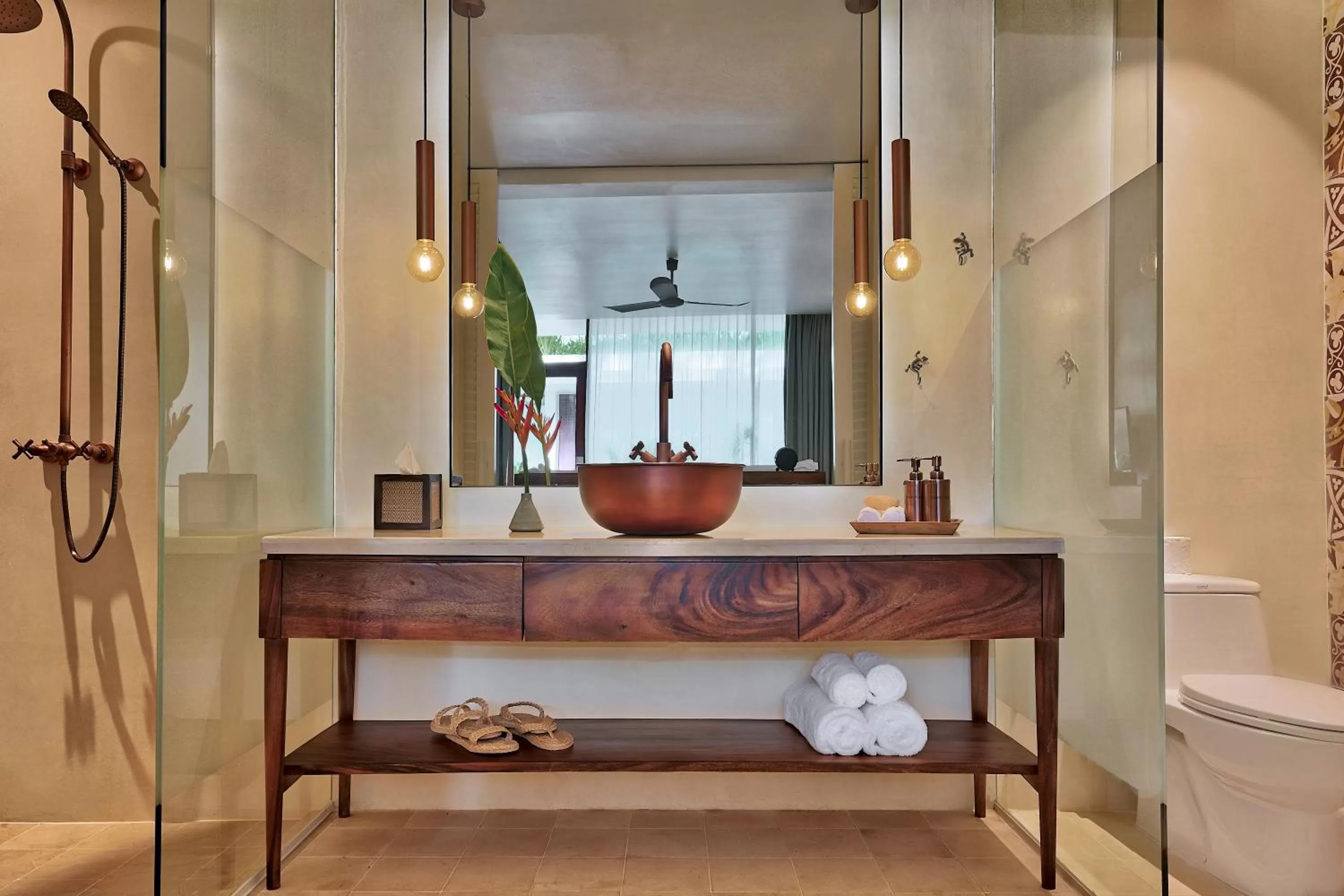 Shower in FCC Angkor by Avani