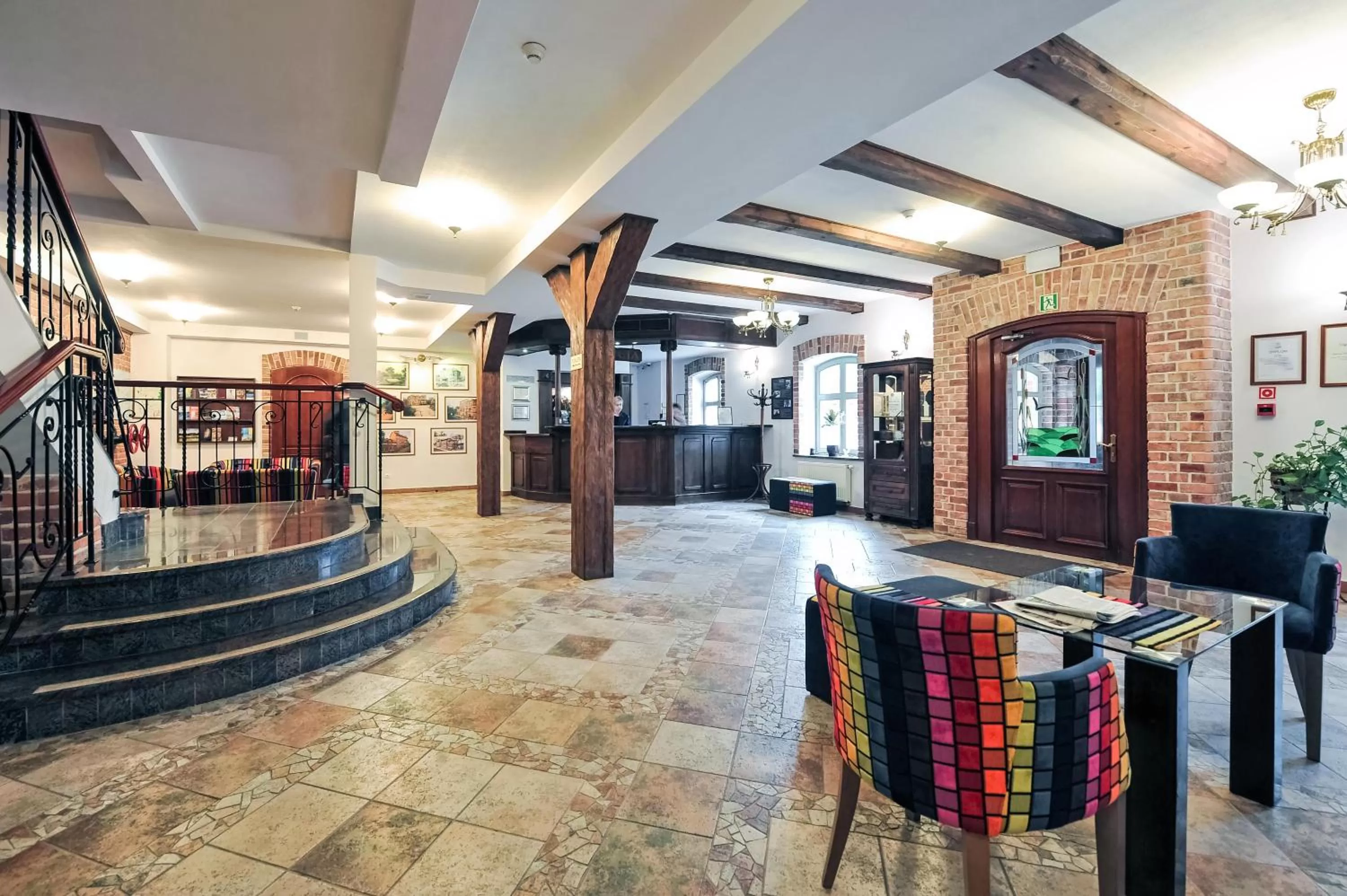 Lobby or reception in Hotel Młyn Aqua Spa