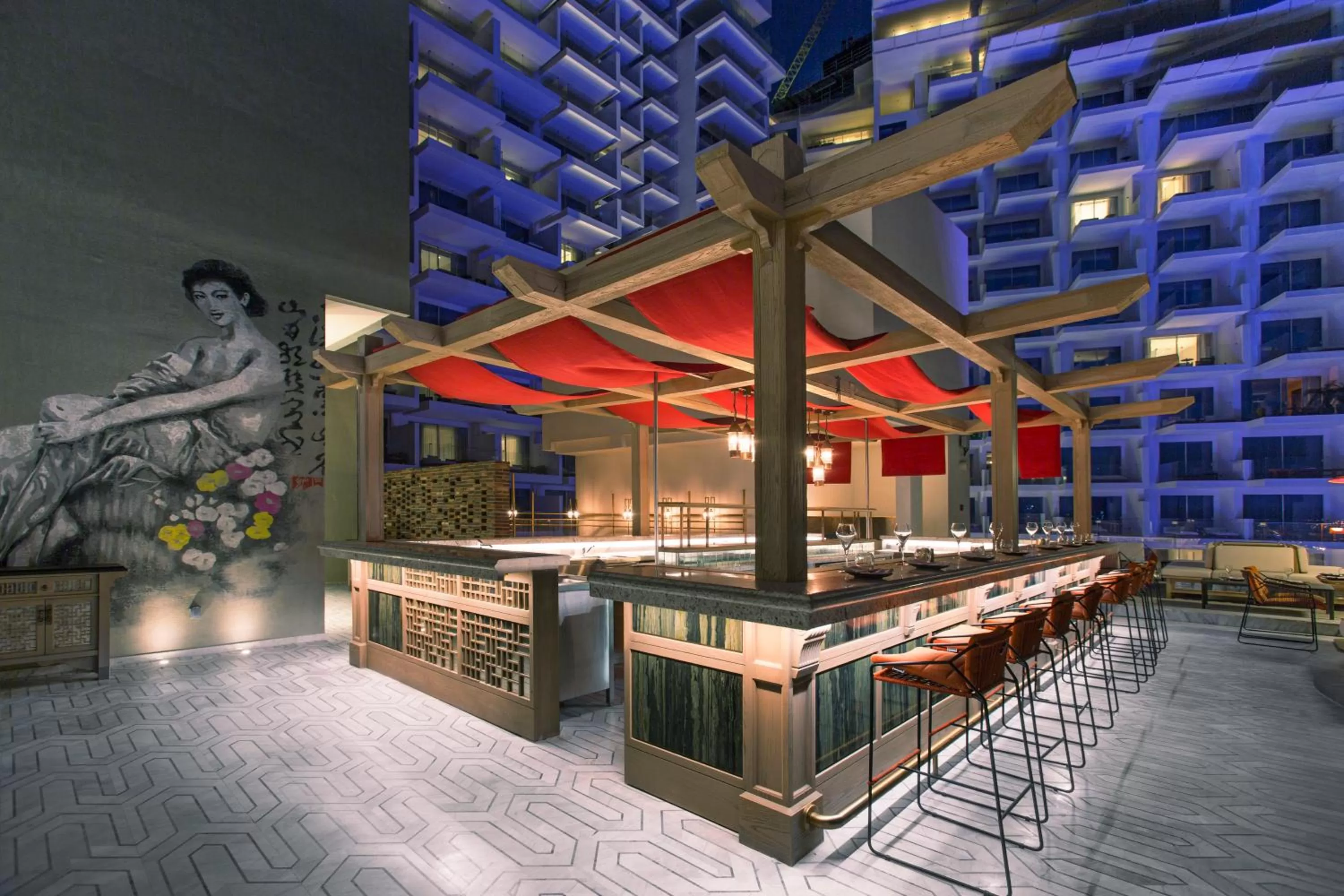 Restaurant/places to eat in FIVE Palm Jumeirah Dubai