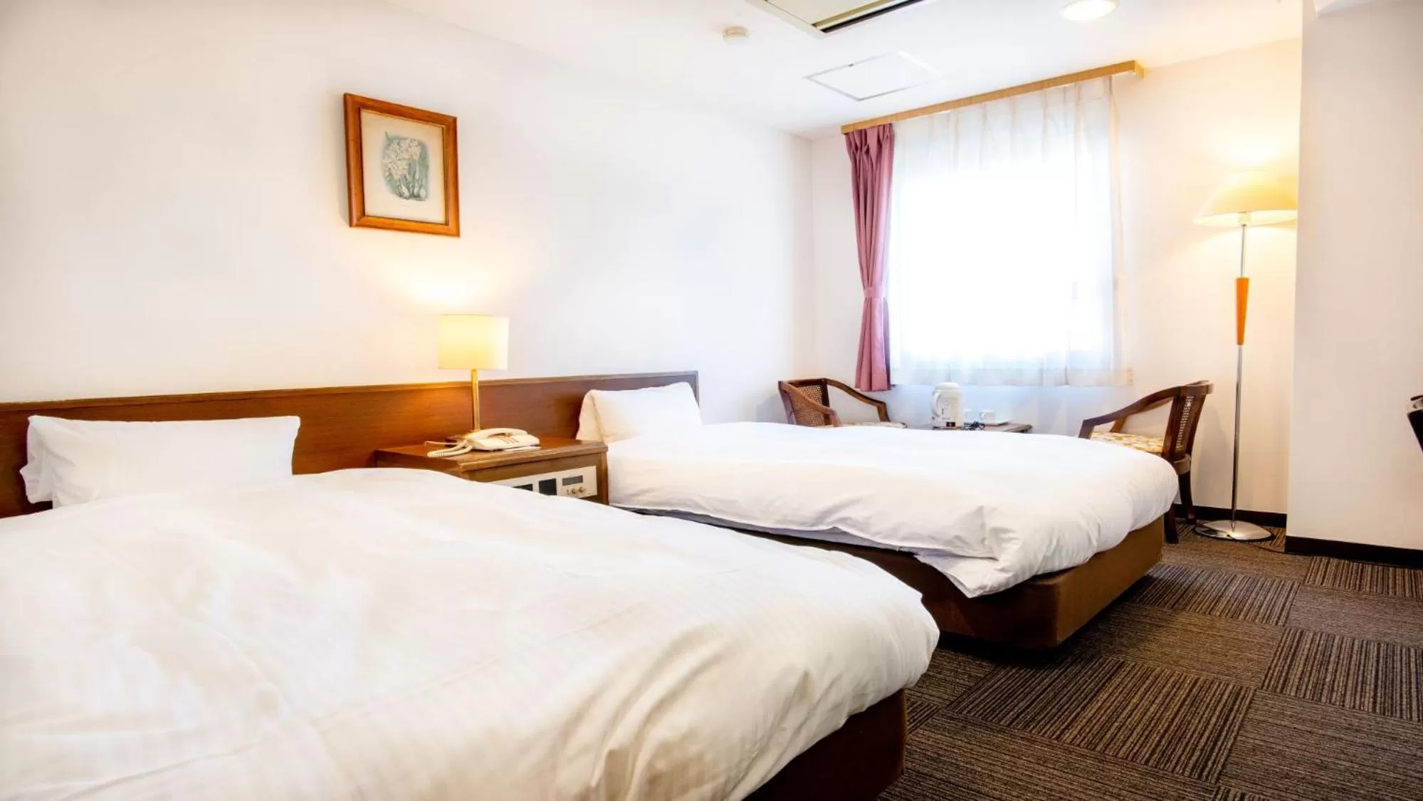 Bed in 小牧シティホテル