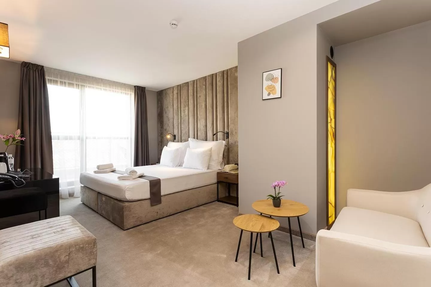 Bed in Abrazo Sofia Hotel by HMG