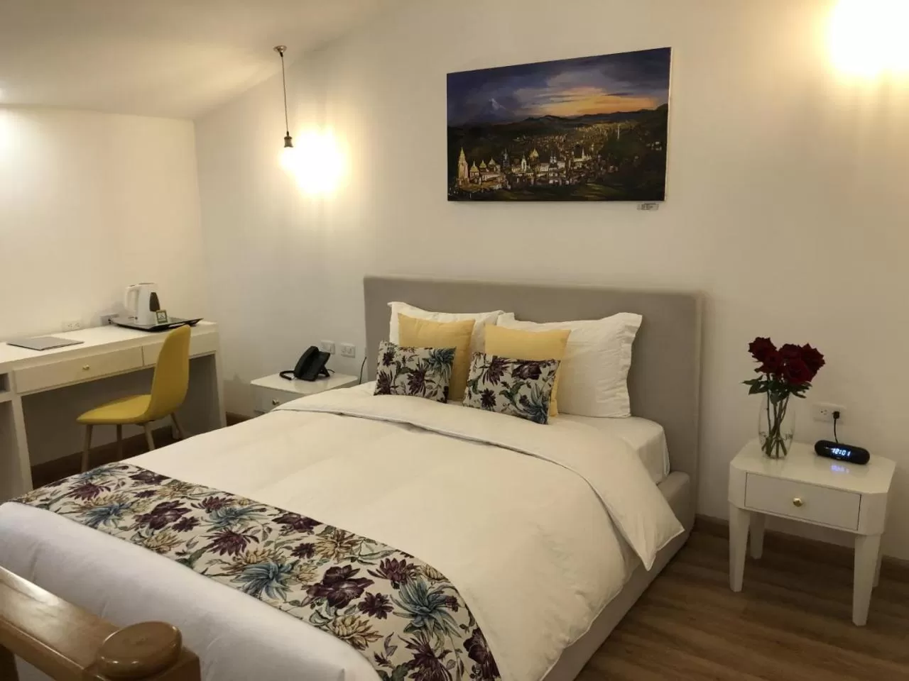 Decorative detail, Bed in Adamas House Hotel Boutique